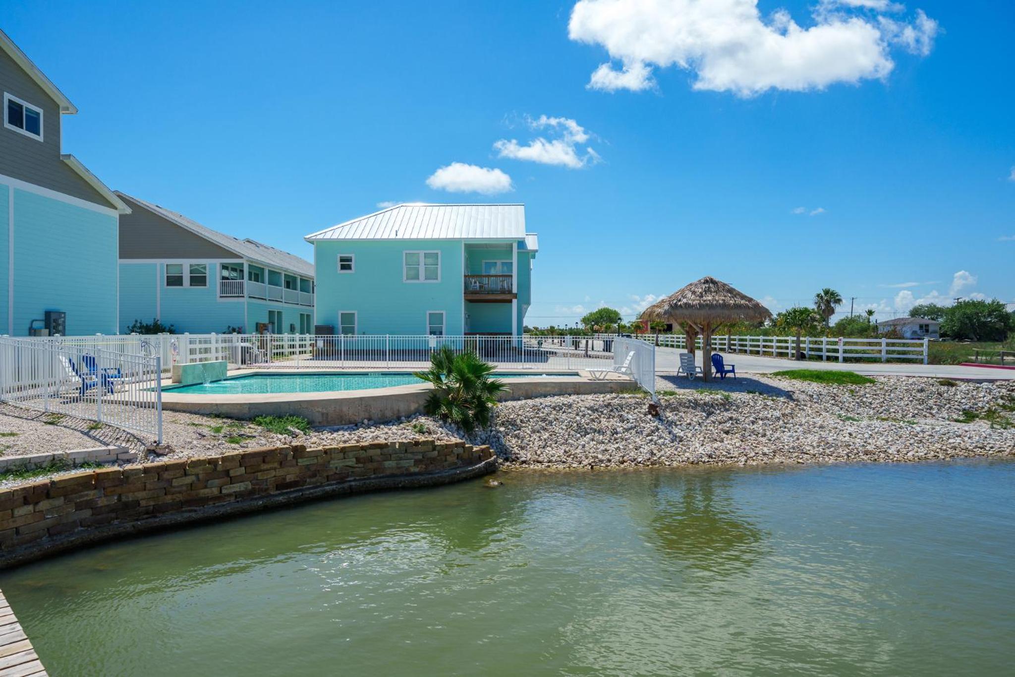 Fishful Thinking ! Pool on the waters edge view 2