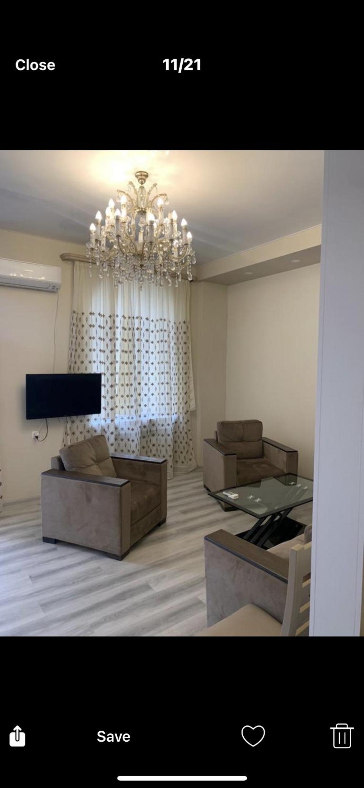 Apartment in the middle of square