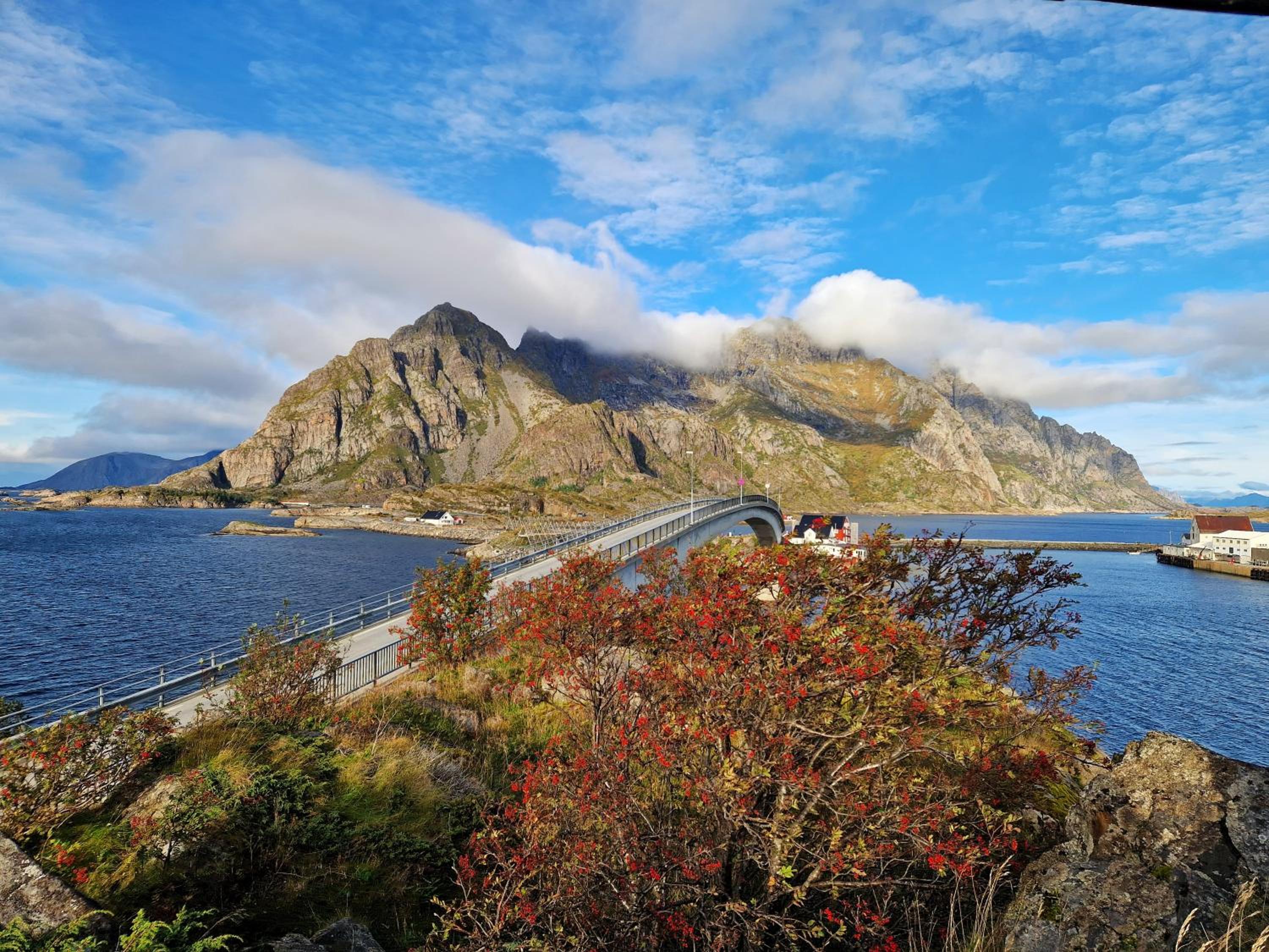 Seafront apartment Henningsvær