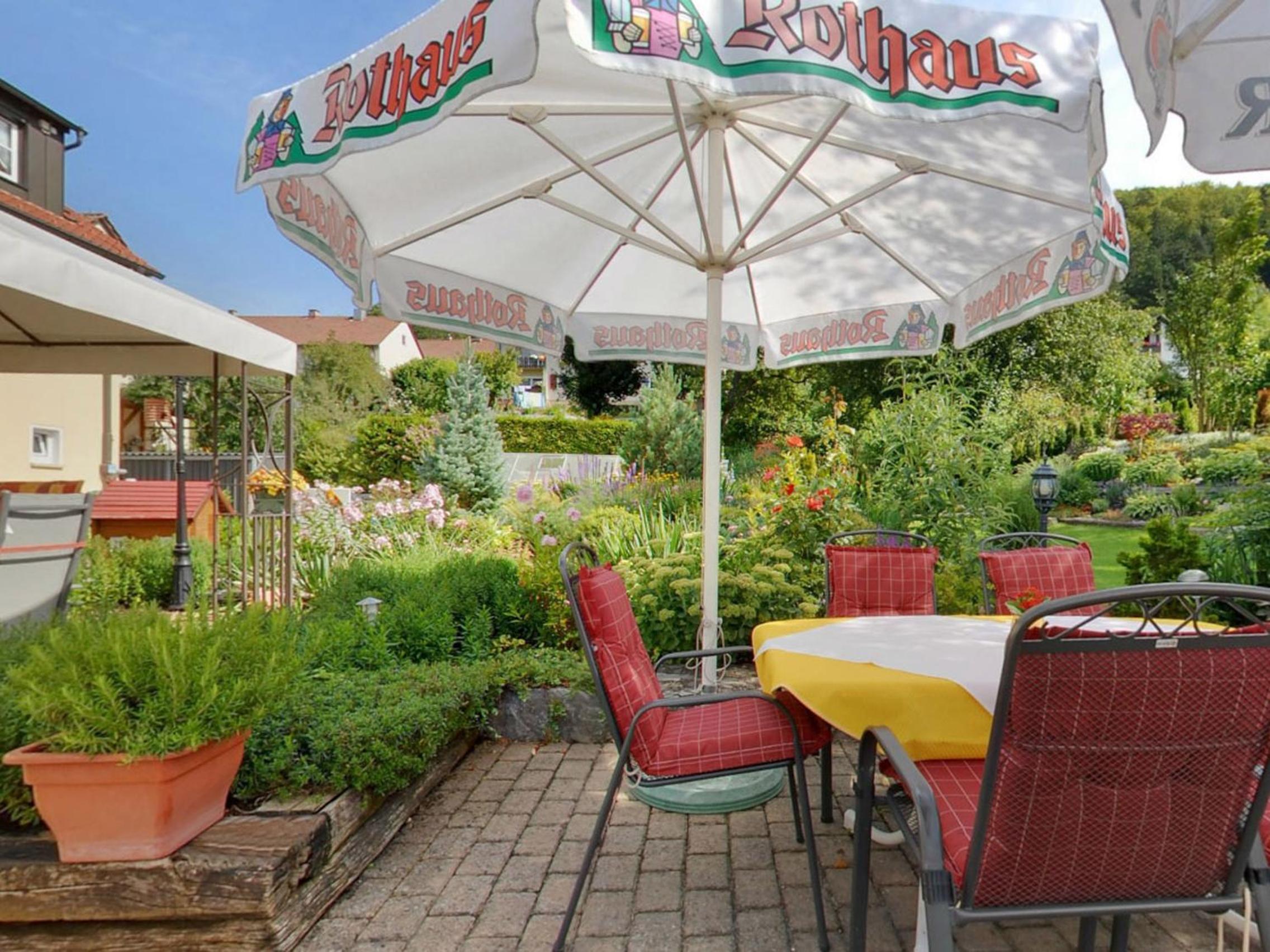 outdoor BBQ area