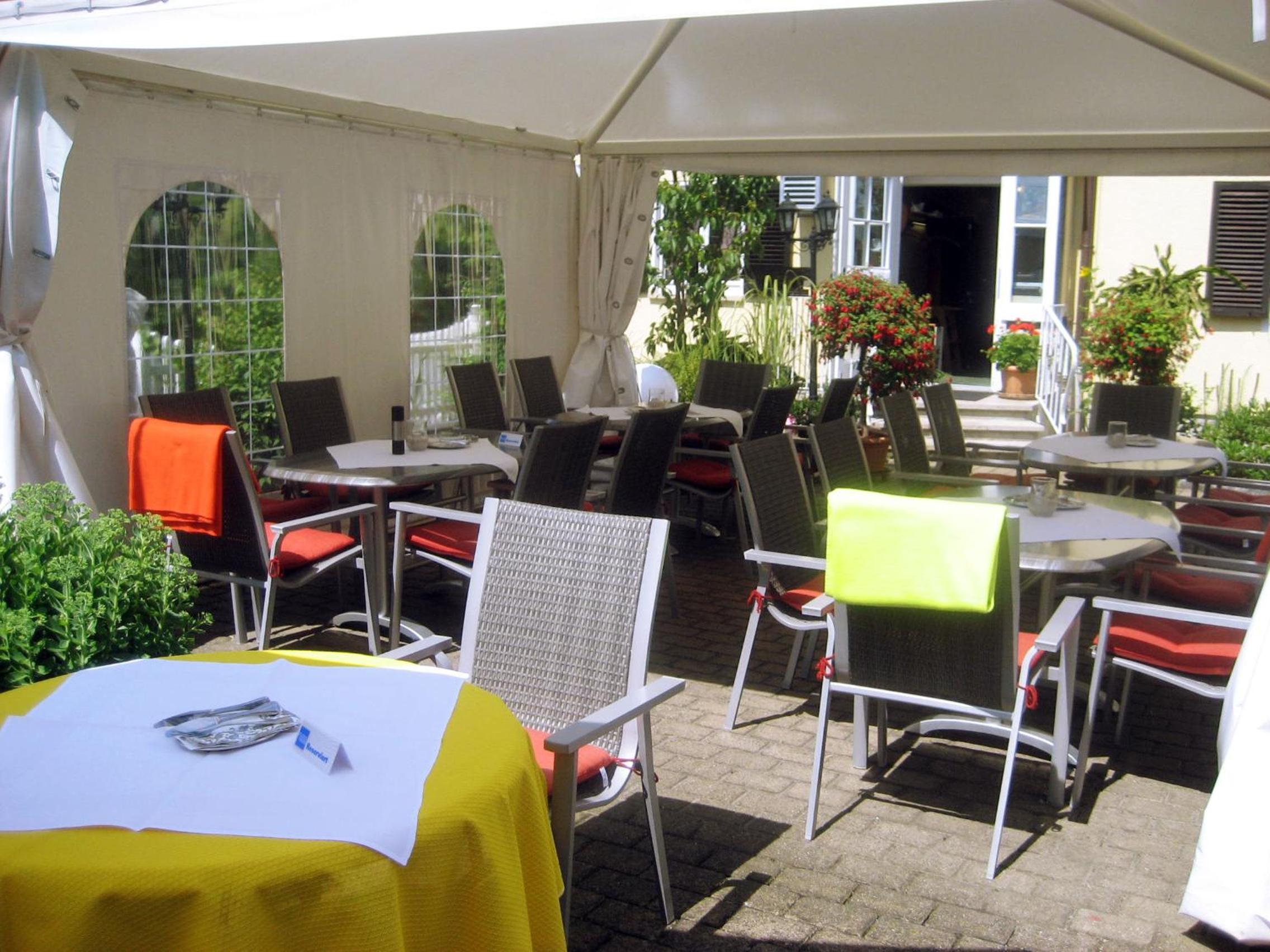 outdoor BBQ area