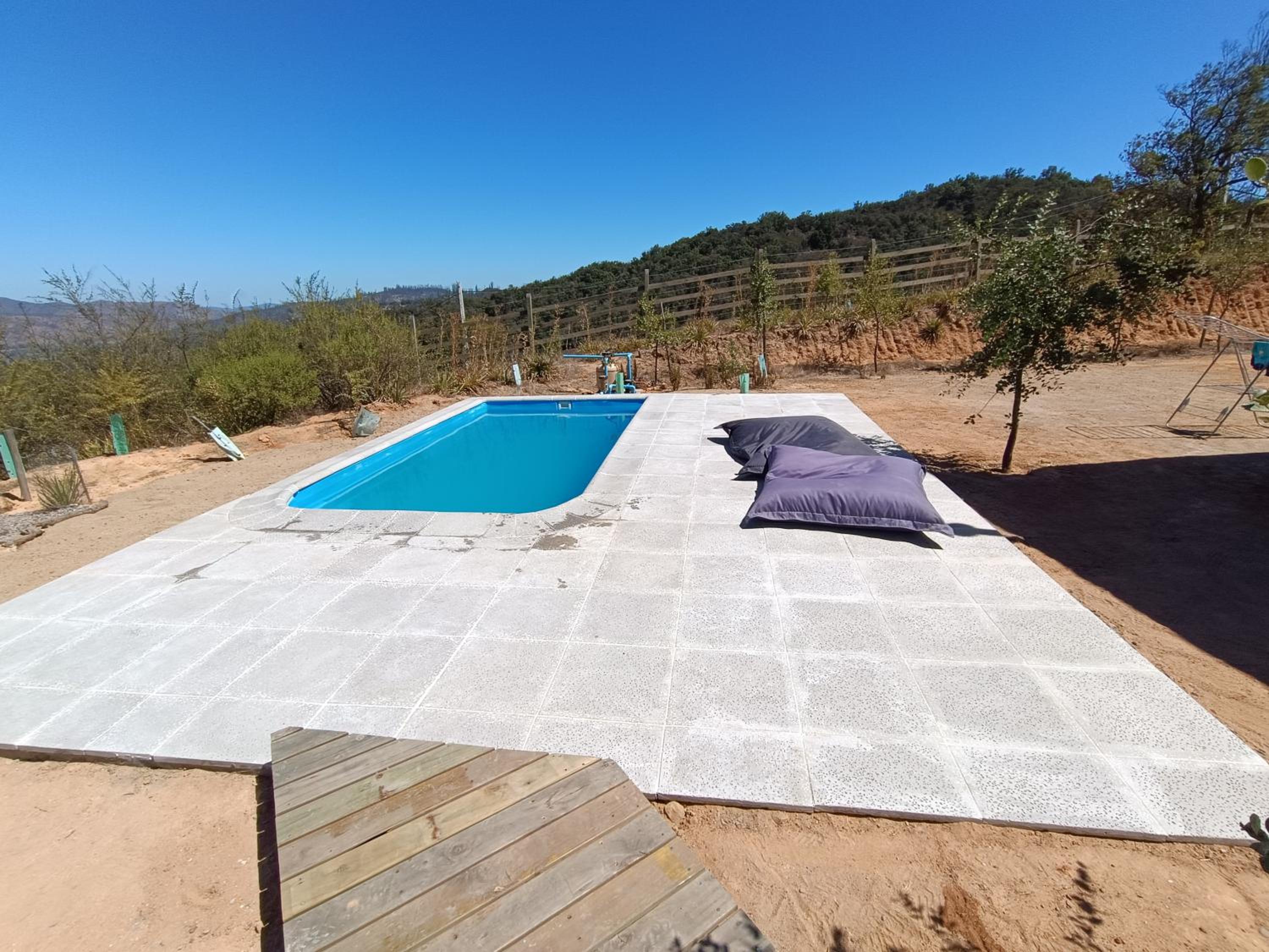 Mini casa en lo alto de la montaña