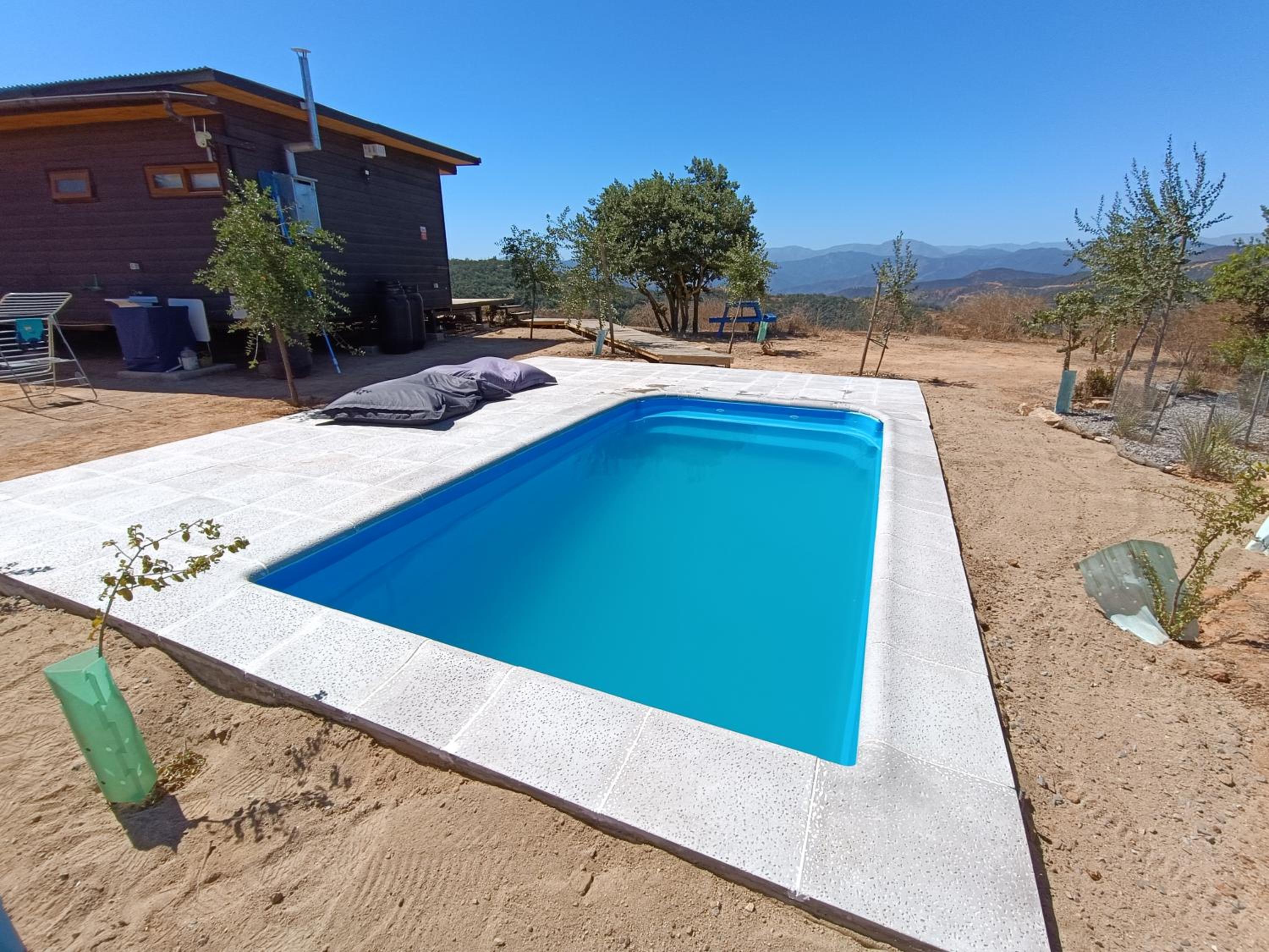 Mini casa en lo alto de la montaña