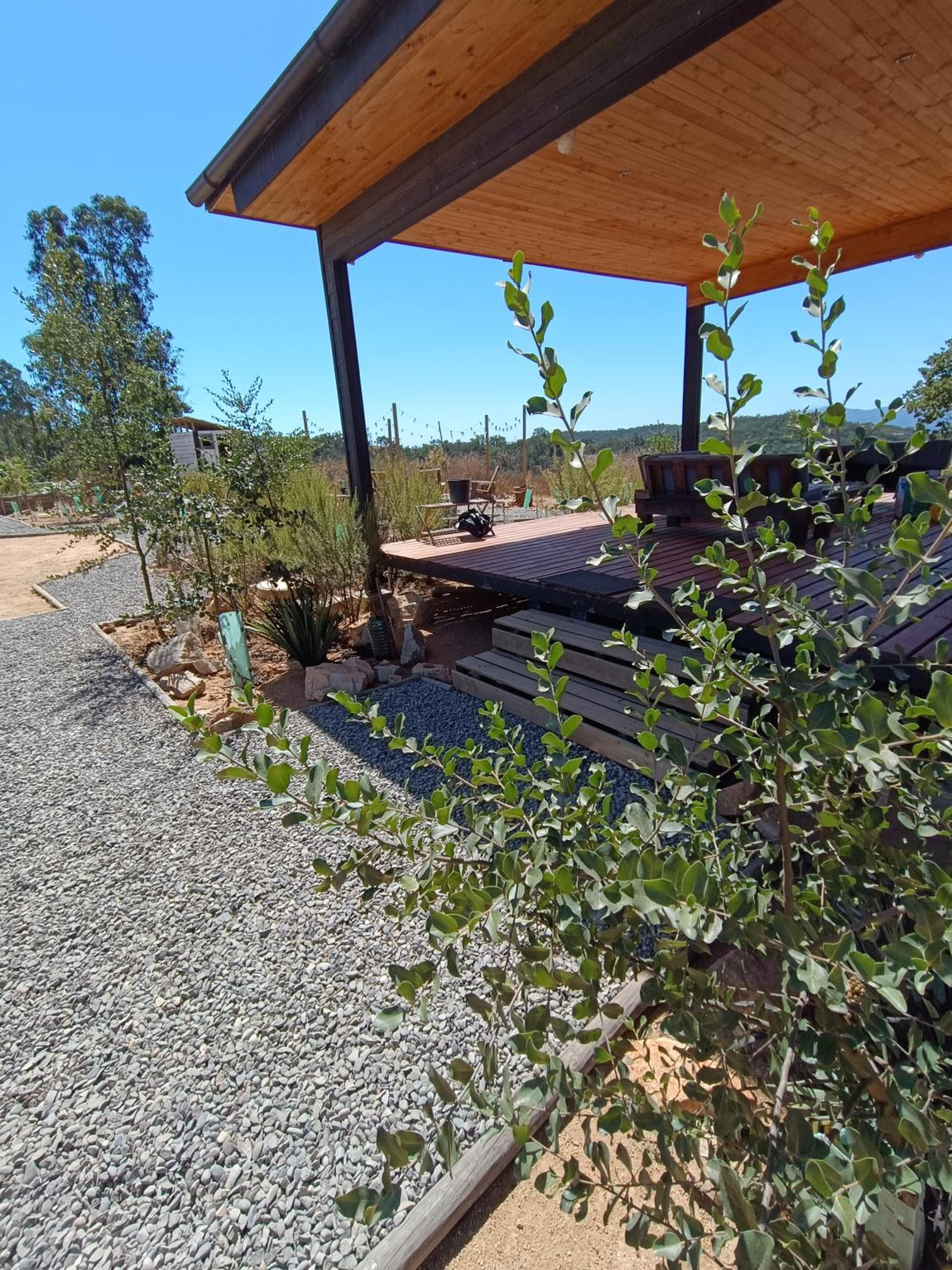 Mini casa en lo alto de la montaña