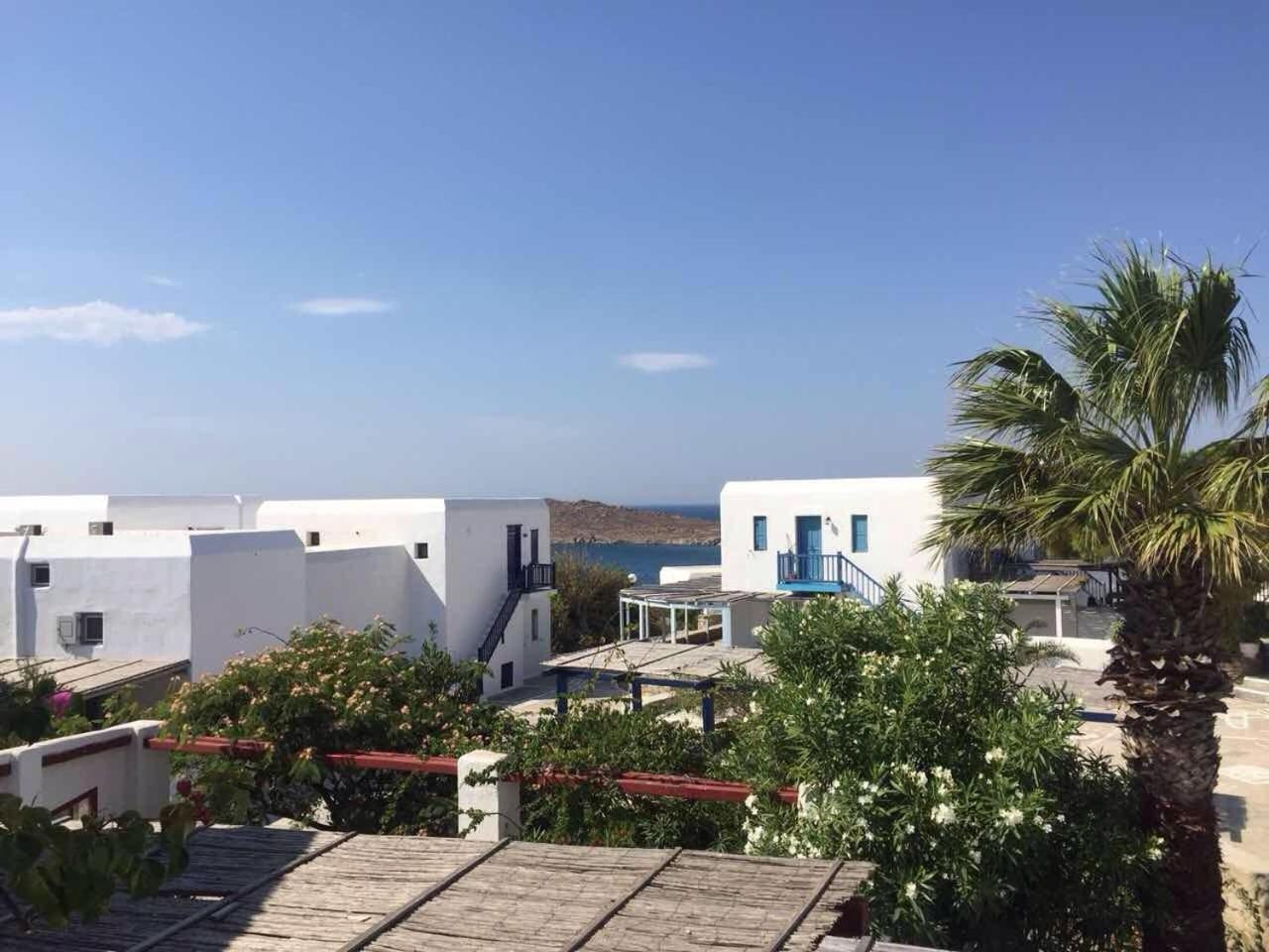 Mykonian house with shared pool