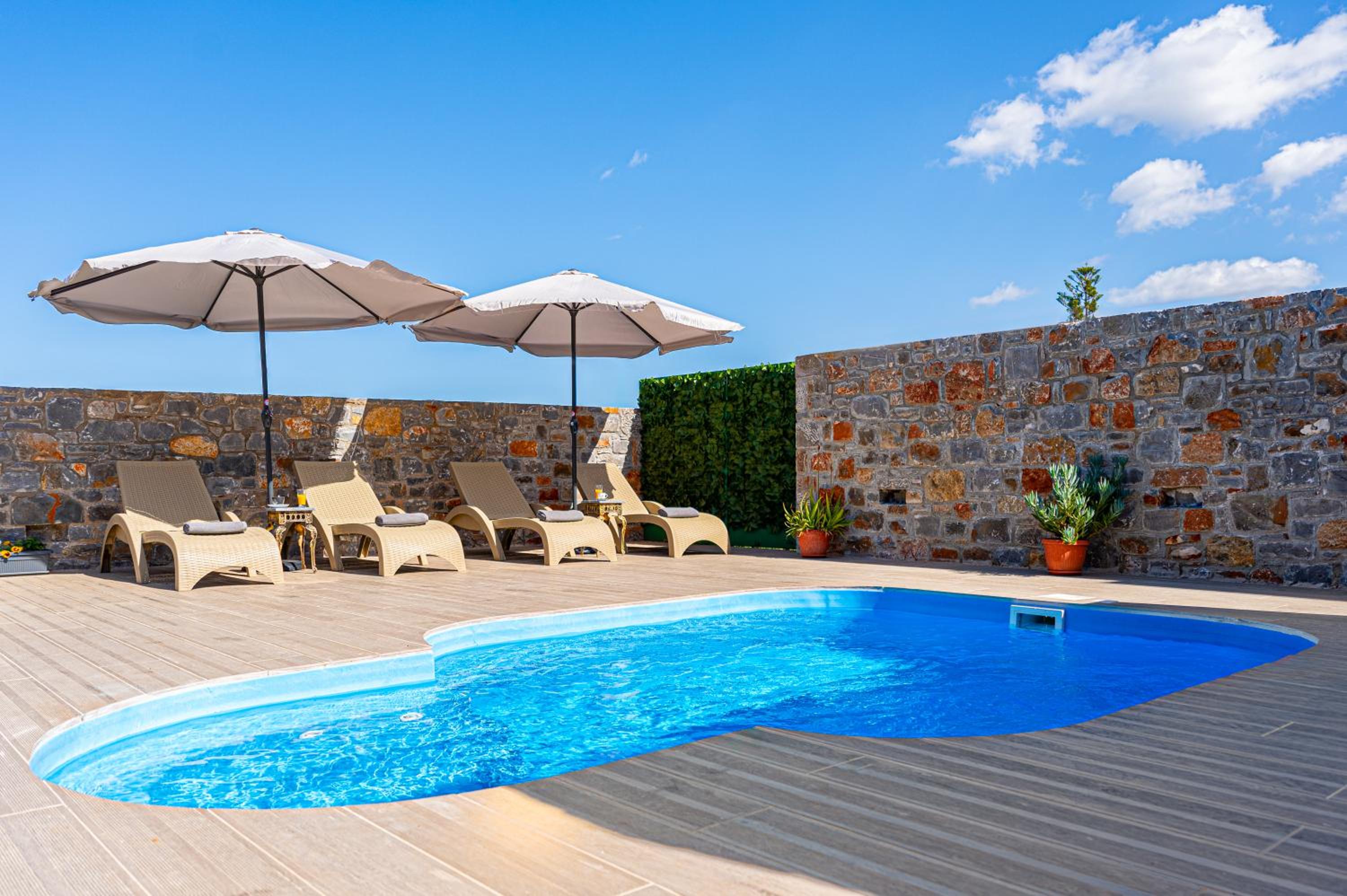 Villa Anthemis - Private Heated Pool view 3