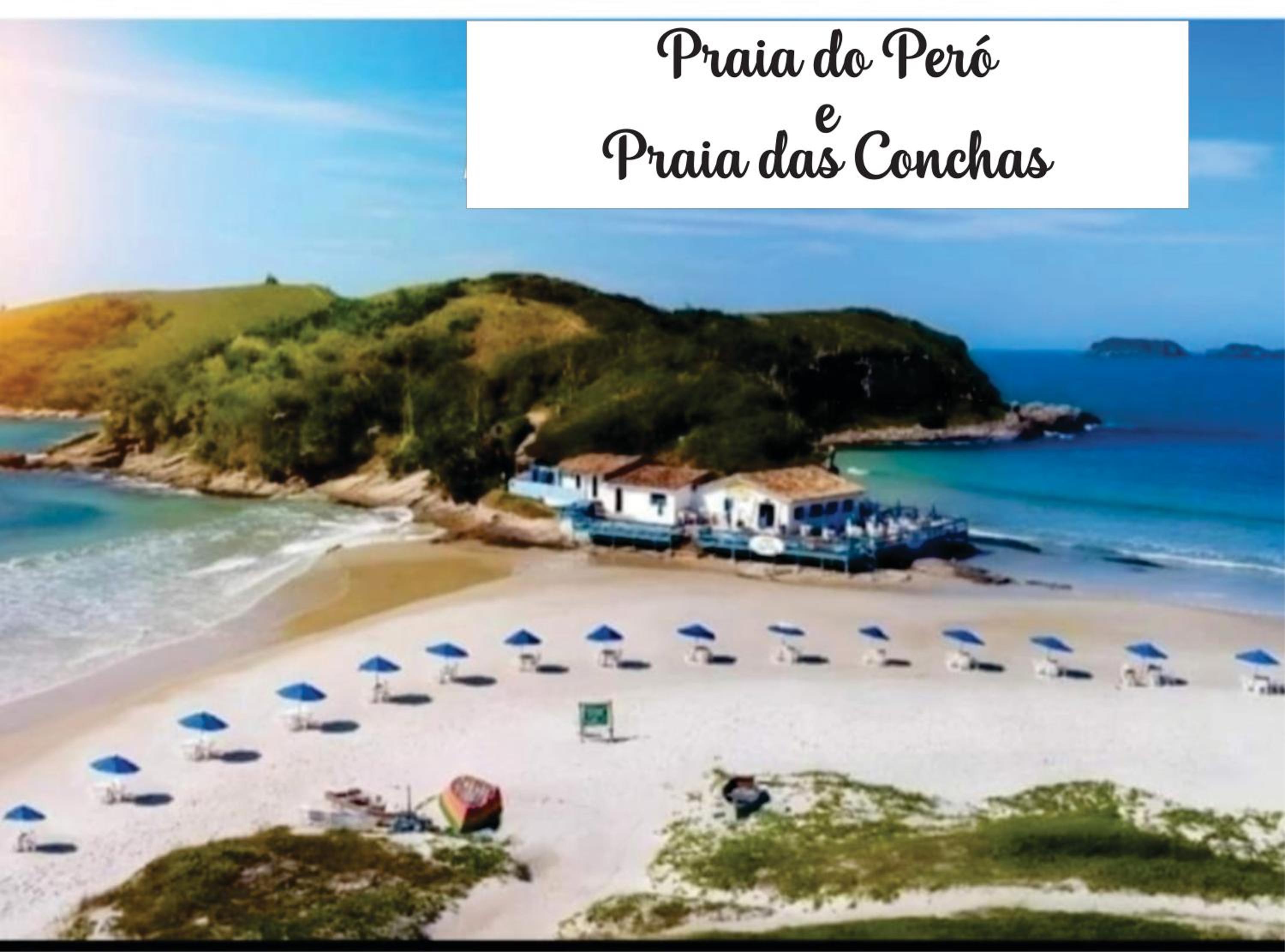 De frente a Praia do Peró, Da janela Maravilhe-se com a Vista! Apto tipo flat, Pé na Areia, Piscina, Wi Fi