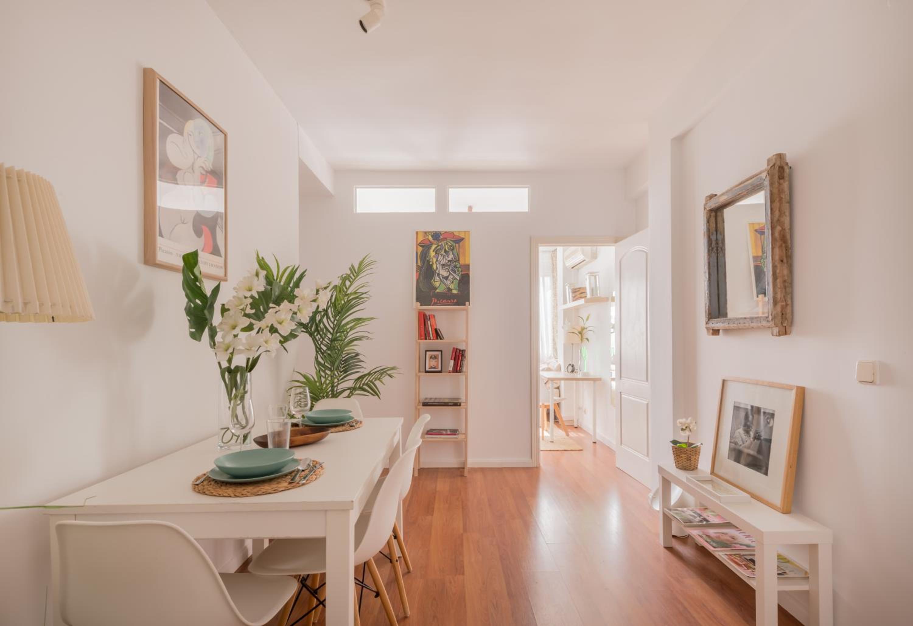 Cozy and Stylish Room with Natural Light and Vibrant Decor