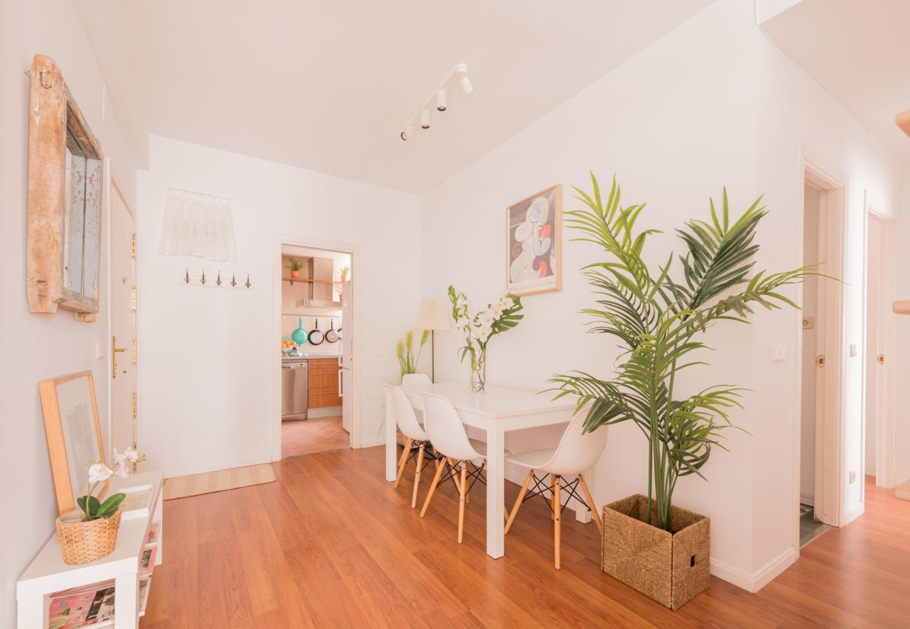 Cozy and Stylish Room with Natural Light and Vibrant Decor