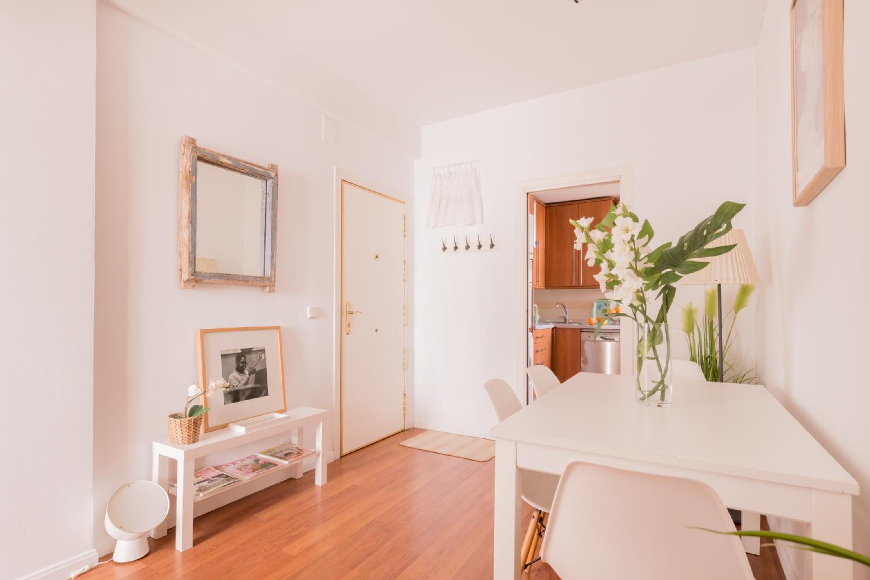 Cozy and Stylish Room with Natural Light and Vibrant Decor