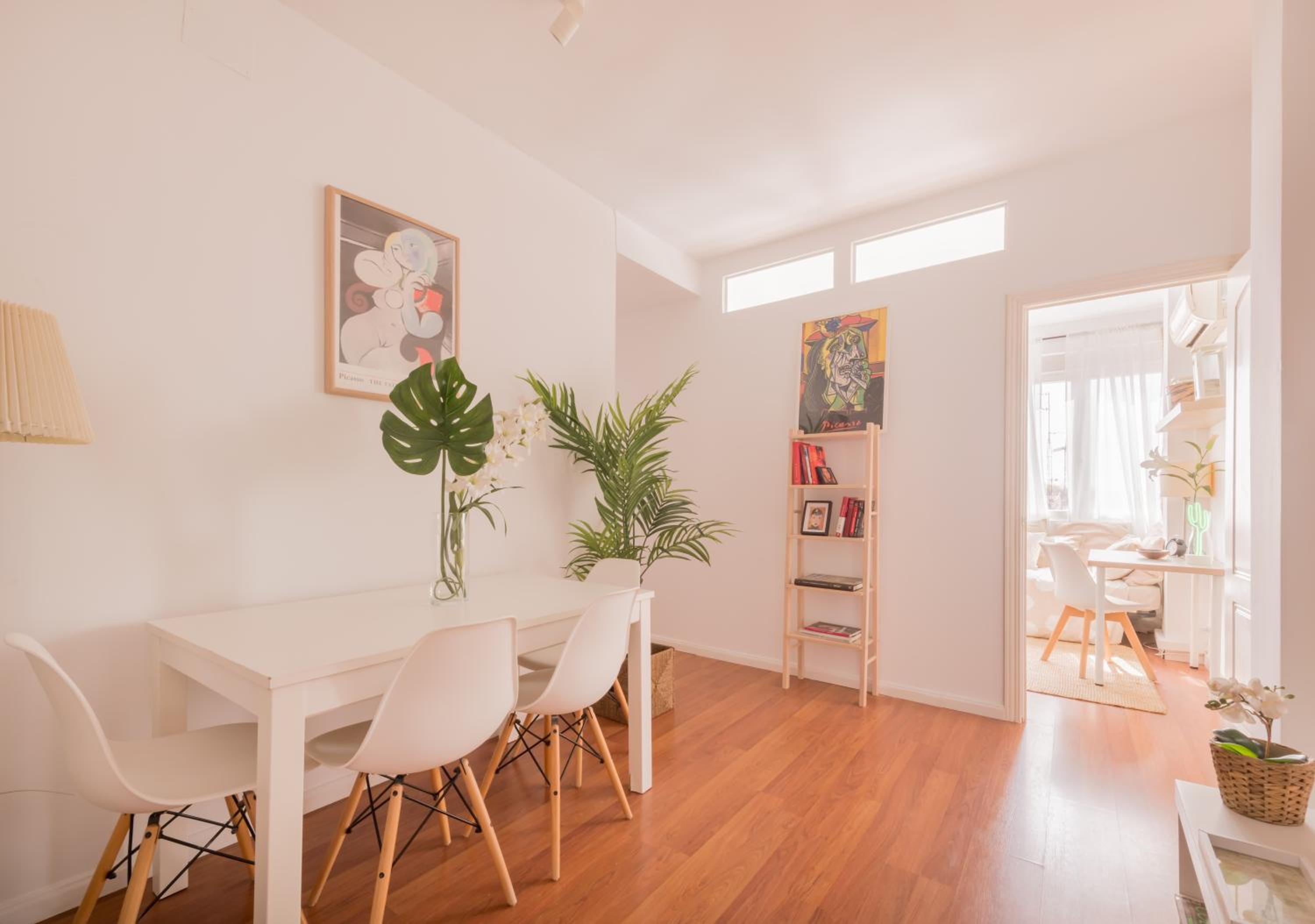 Cozy and Stylish Room with Natural Light and Vibrant Decor