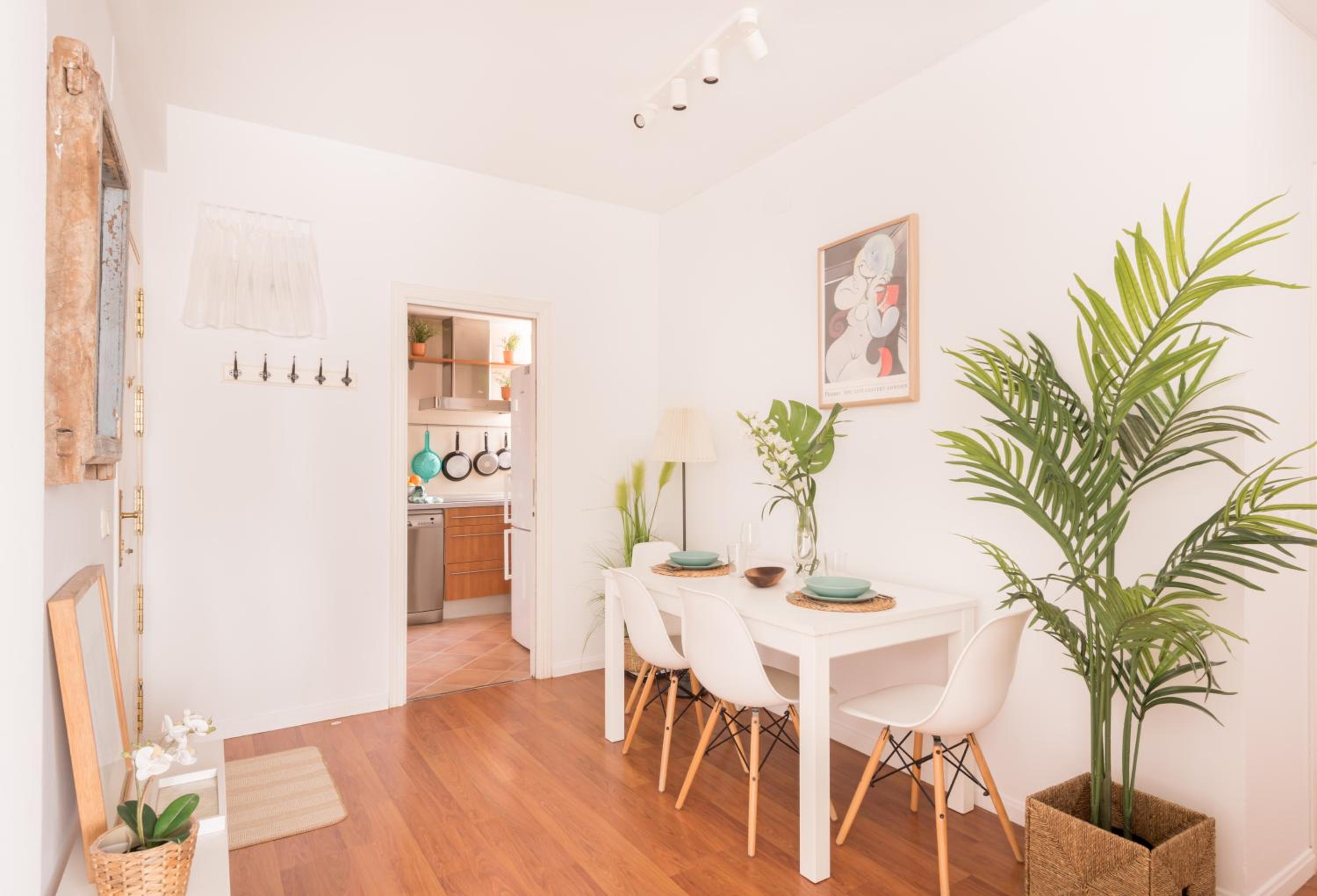 Cozy and Stylish Room with Natural Light and Vibrant Decor
