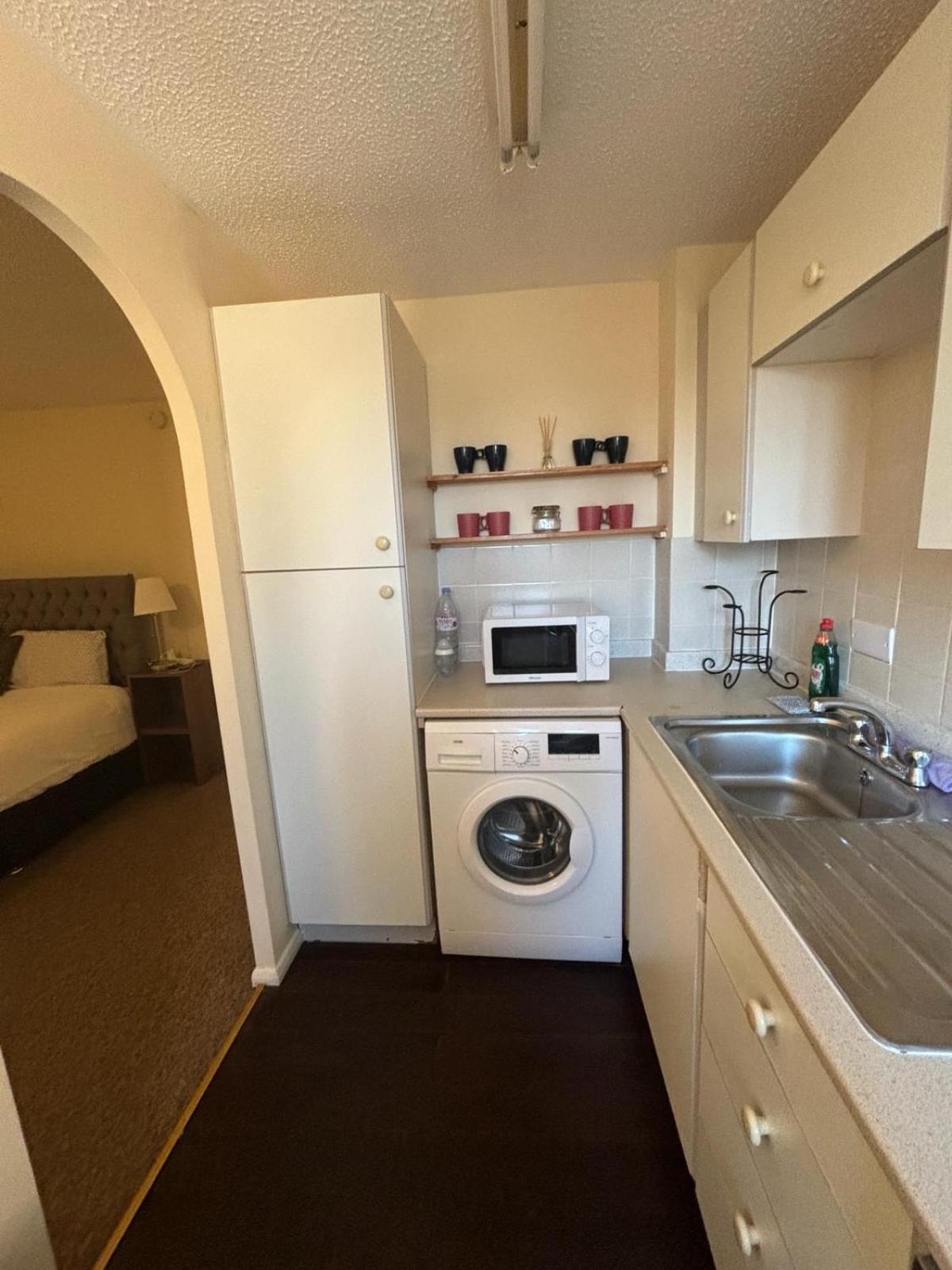 One bedroom flat and spare bed view 5