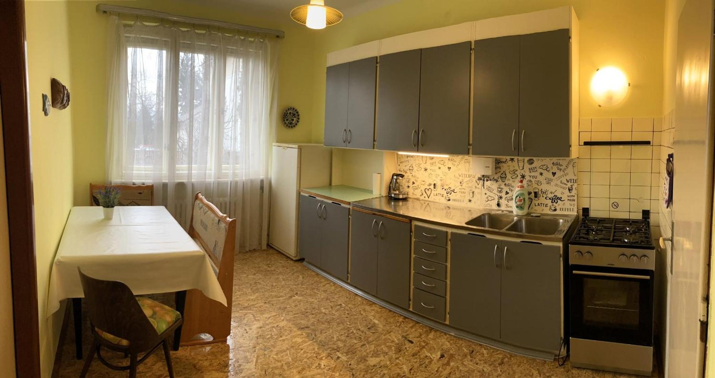 Spacious apartment - free parking!