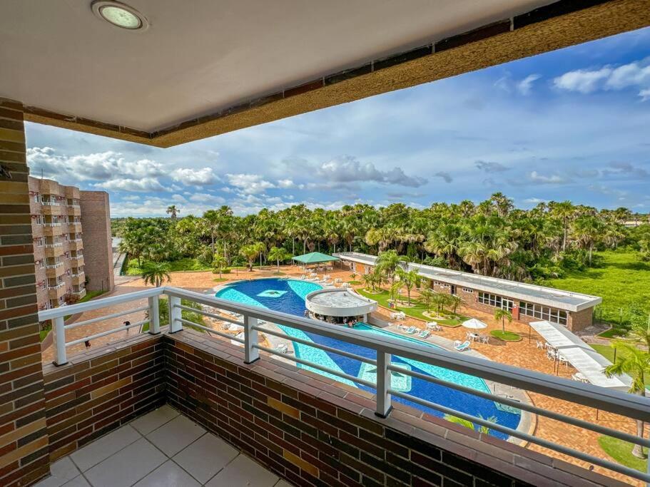 Apto vista piscina no melhor resort dos lençóis