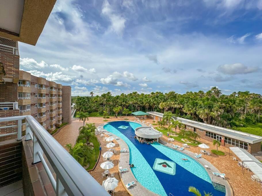 Apto vista piscina no melhor resort dos lençóis