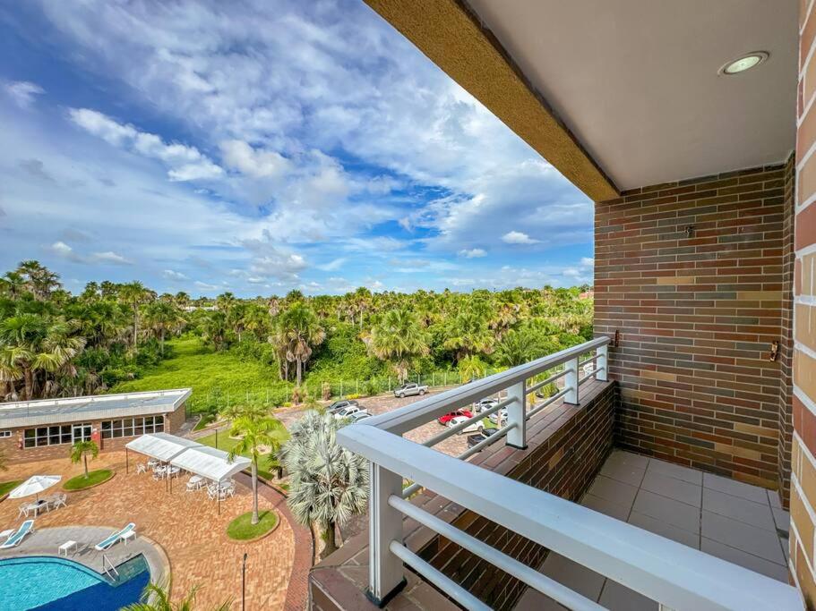 Apto vista piscina no melhor resort dos lençóis
