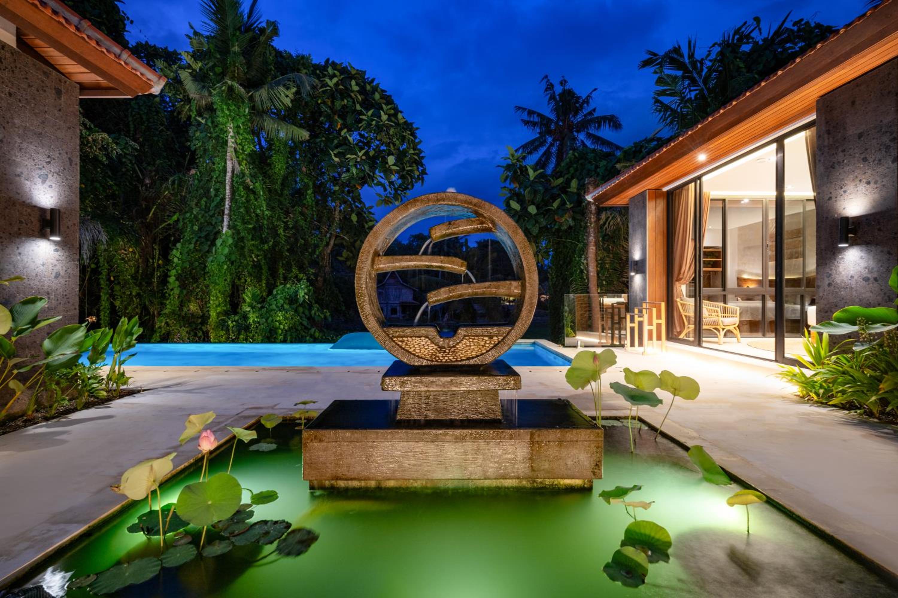 Villa Le Lotus Bleu by BaliSuperHost view 4