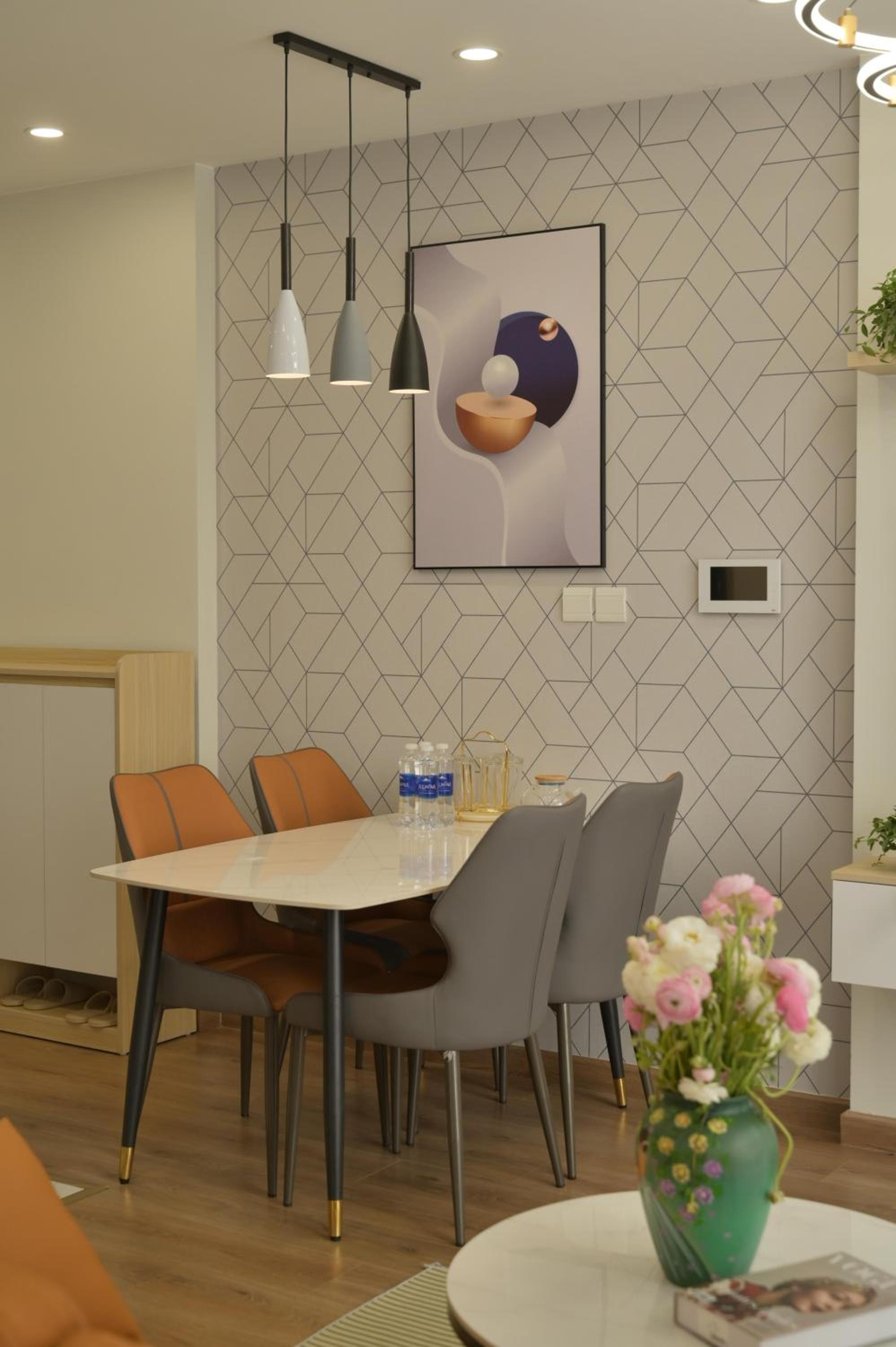 Luxury I3 Smart City 2bed2wc view góc bể bơi