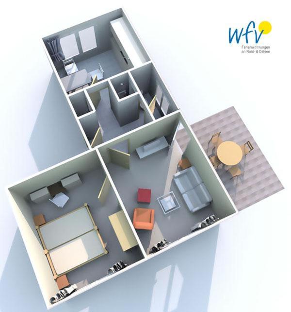 Haus Dünenrose Ferienwohnung Seehund