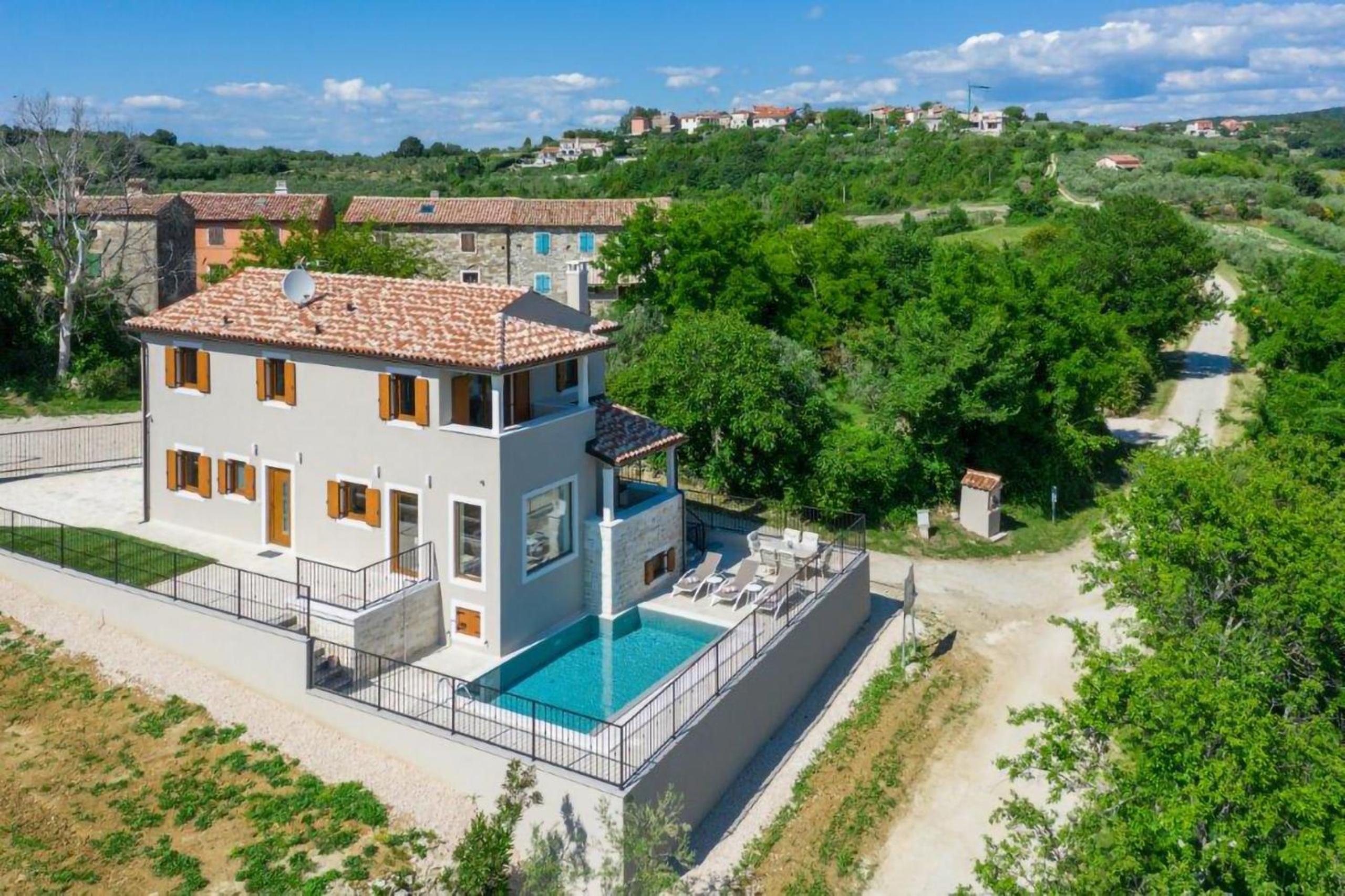Beautiful Villa Skarline with outdoor pool in Buje view 4