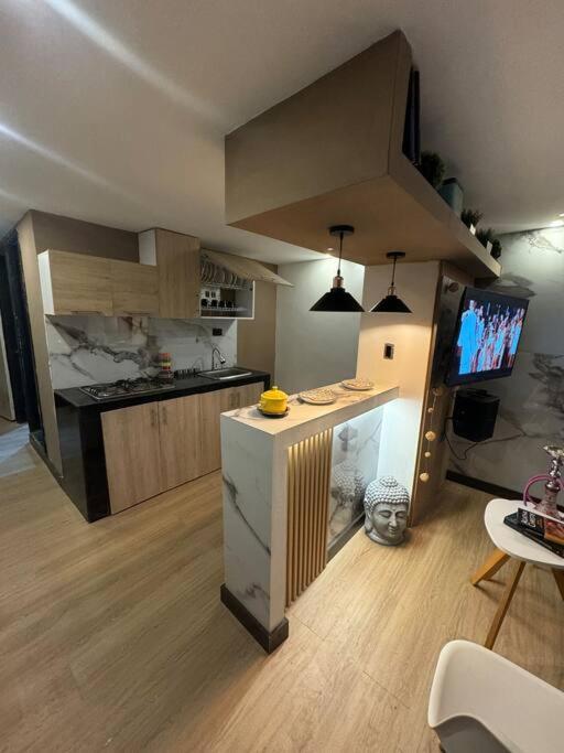 Hermoso loft con vista a la montaña
