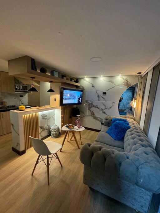 Hermoso loft con vista a la montaña