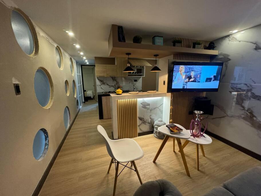 Hermoso loft con vista a la montaña