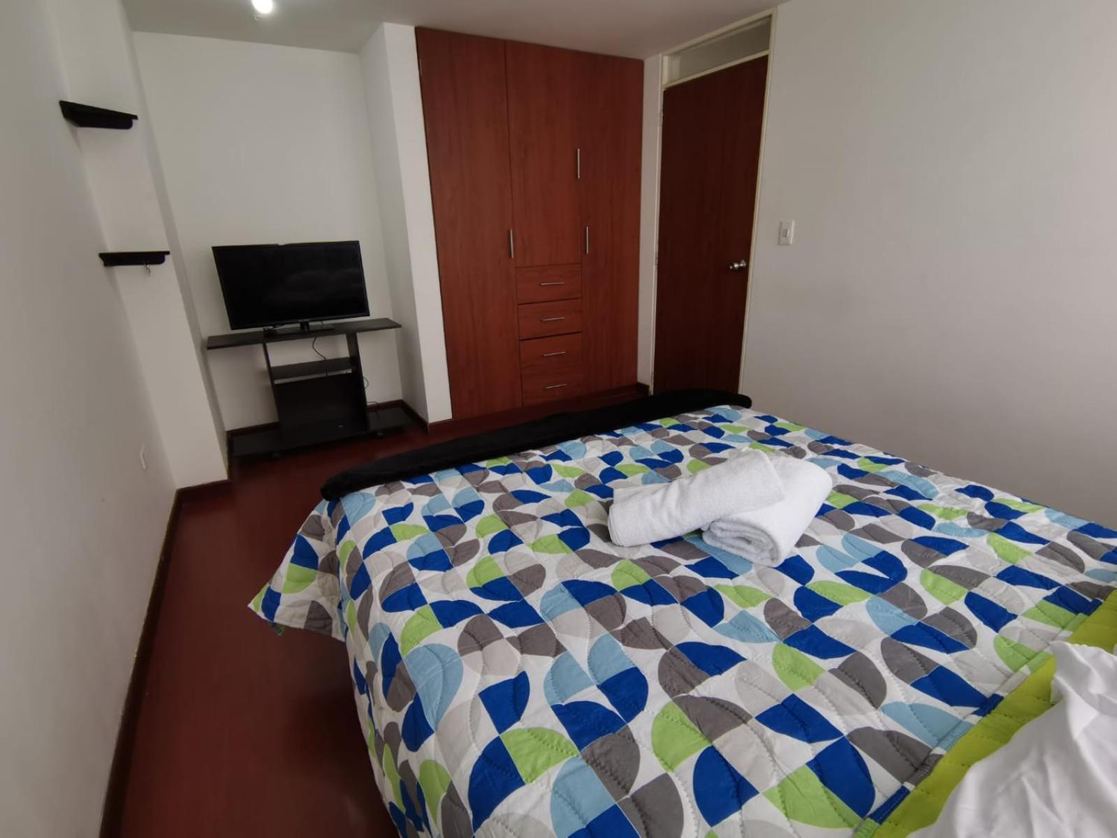 Apartaestudio céntrico y acogedor con cocina y WiFi Tunja