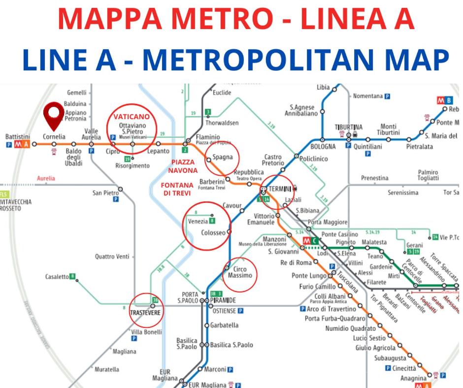 Casa Sofia, a 4 fermate metro dal Vaticano