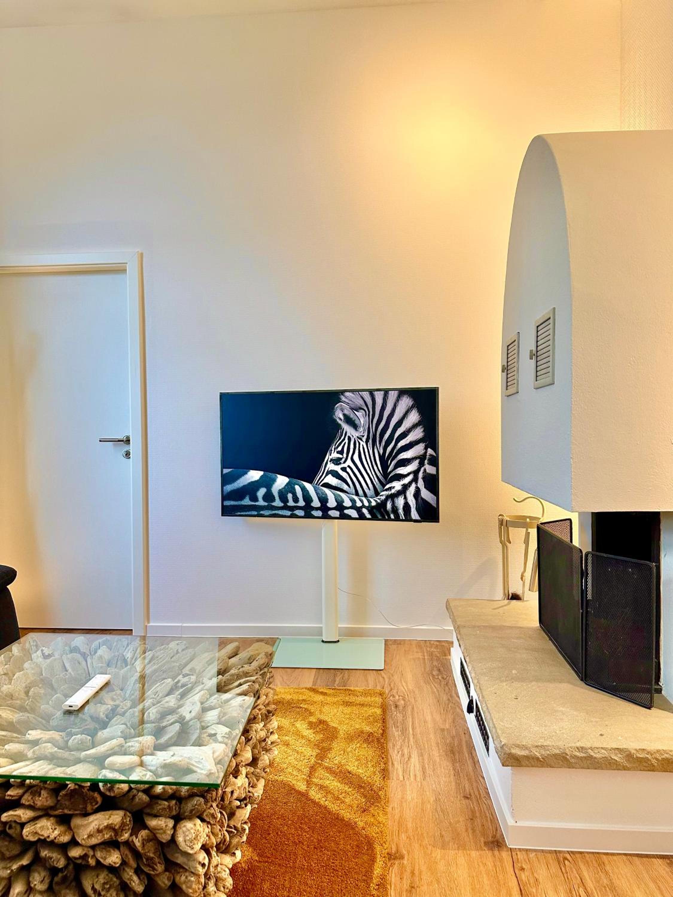 Ferienhaus Weserblick am Sandstrand mit Dart, Billard und Tischkicker