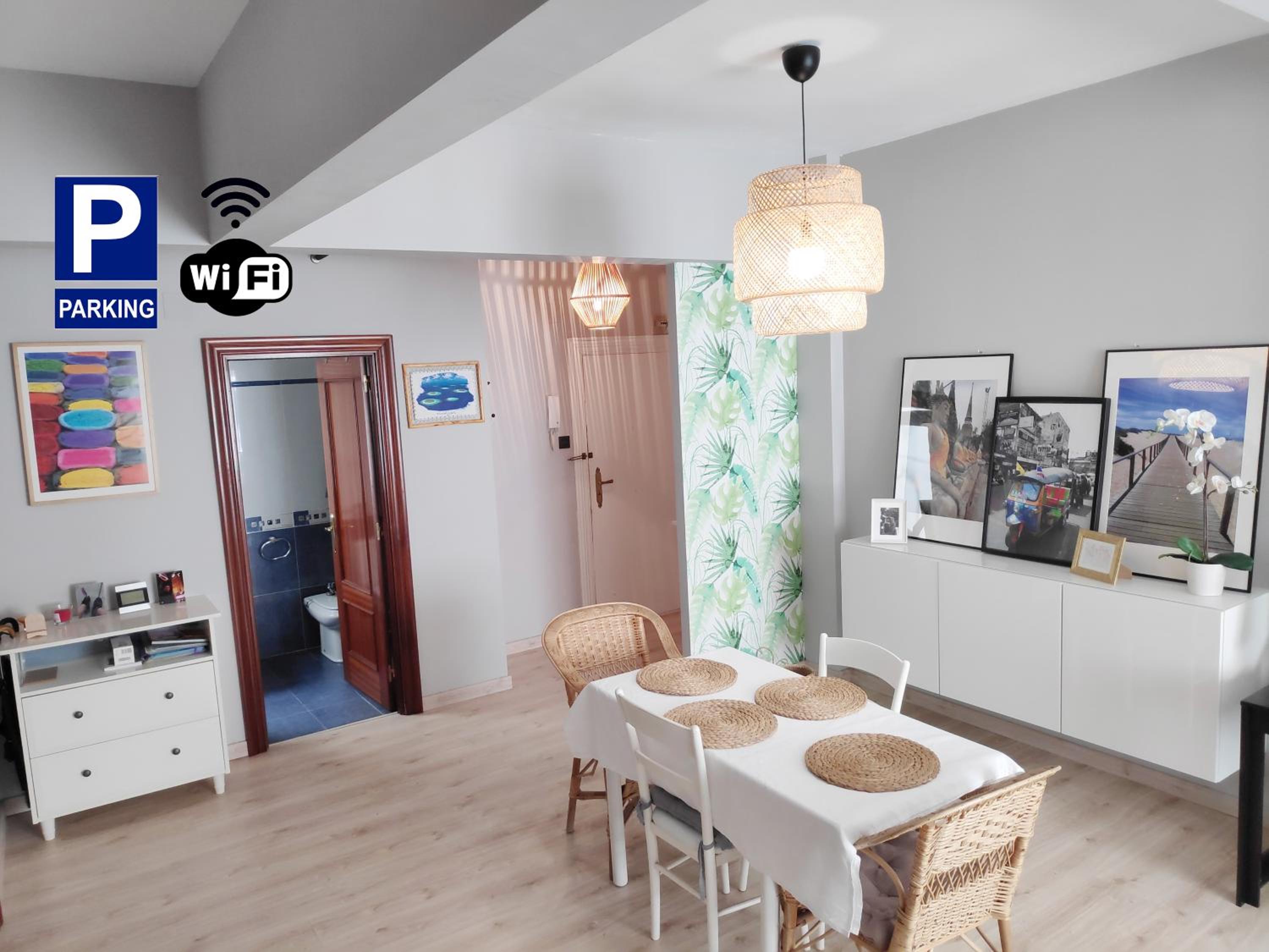 Aloha Bilbao city centre with Parking