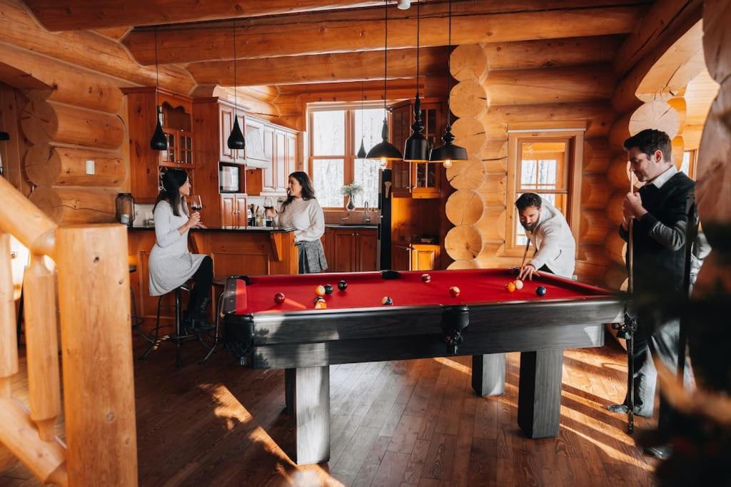 Private Hot Tub Sauna Indoor Pool Nyctale Fiddler Lake