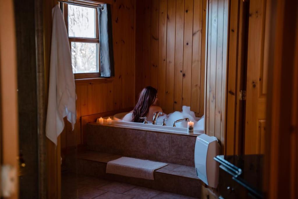 Private Hot Tub Sauna Indoor Pool Nyctale Fiddler Lake