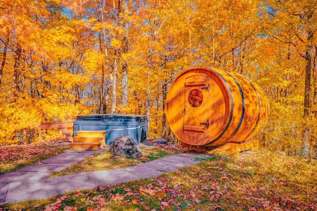 Private Hot Tub Sauna Indoor Pool Nyctale Fiddler Lake