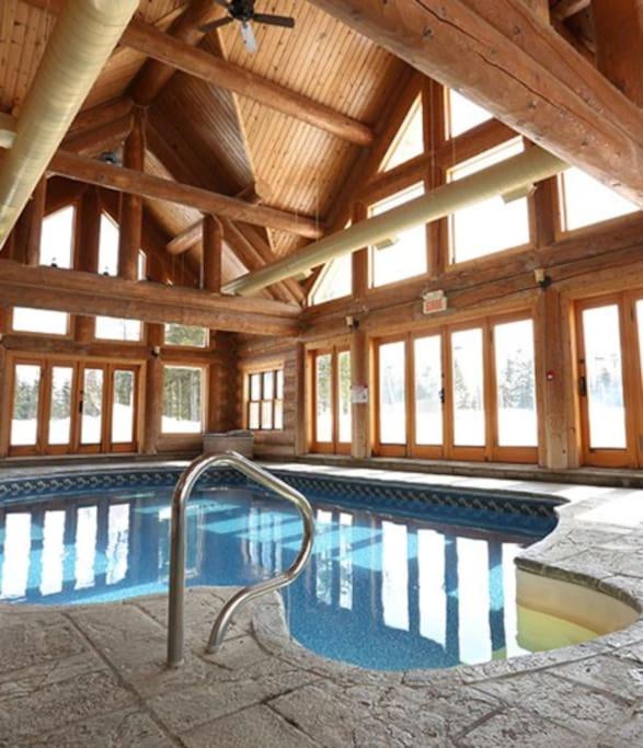 Private Hot Tub Sauna Indoor Pool Nyctale Fiddler Lake