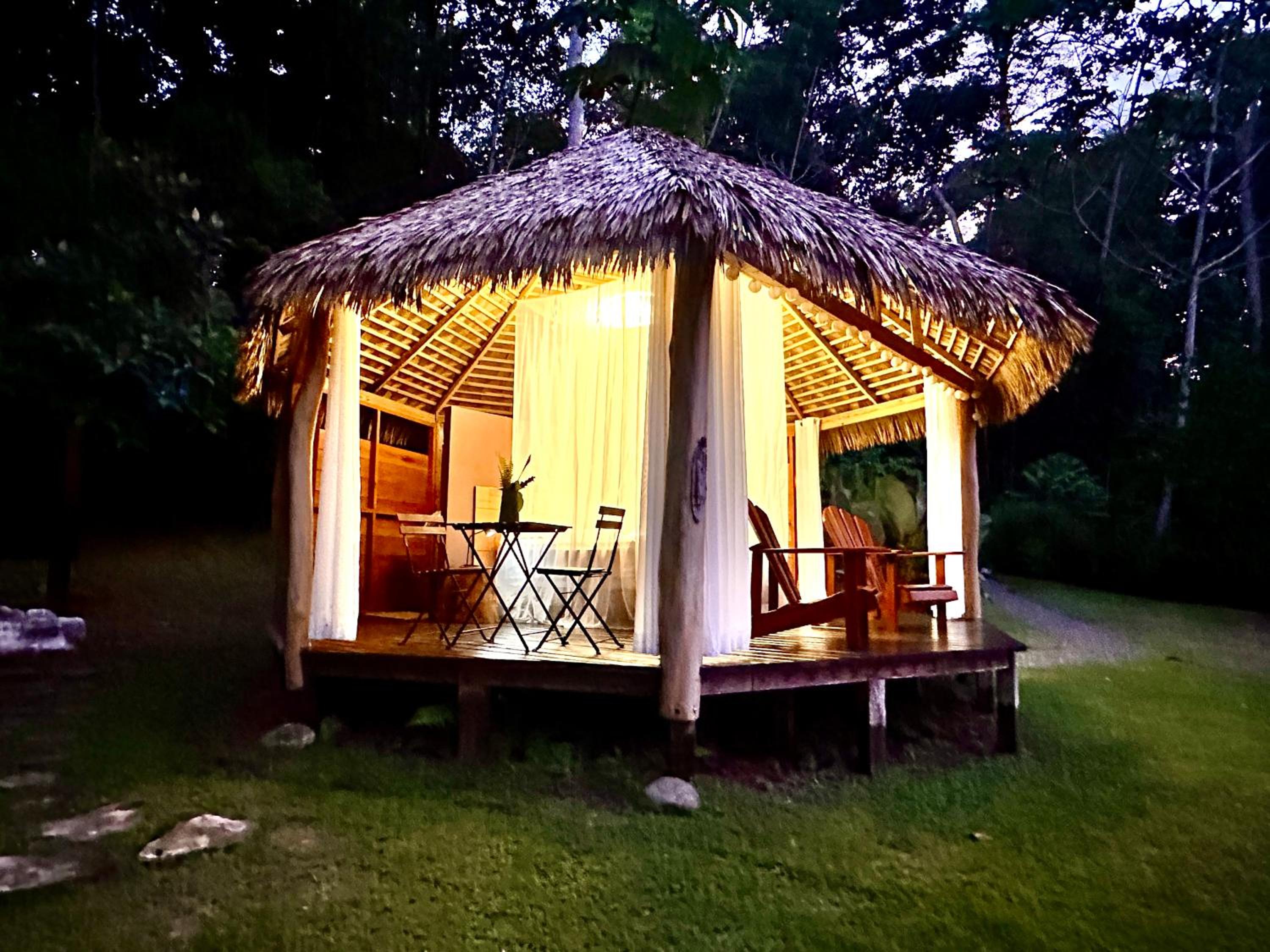 Finca Terra Incognita - Wood cabins in the jungle - Sea view