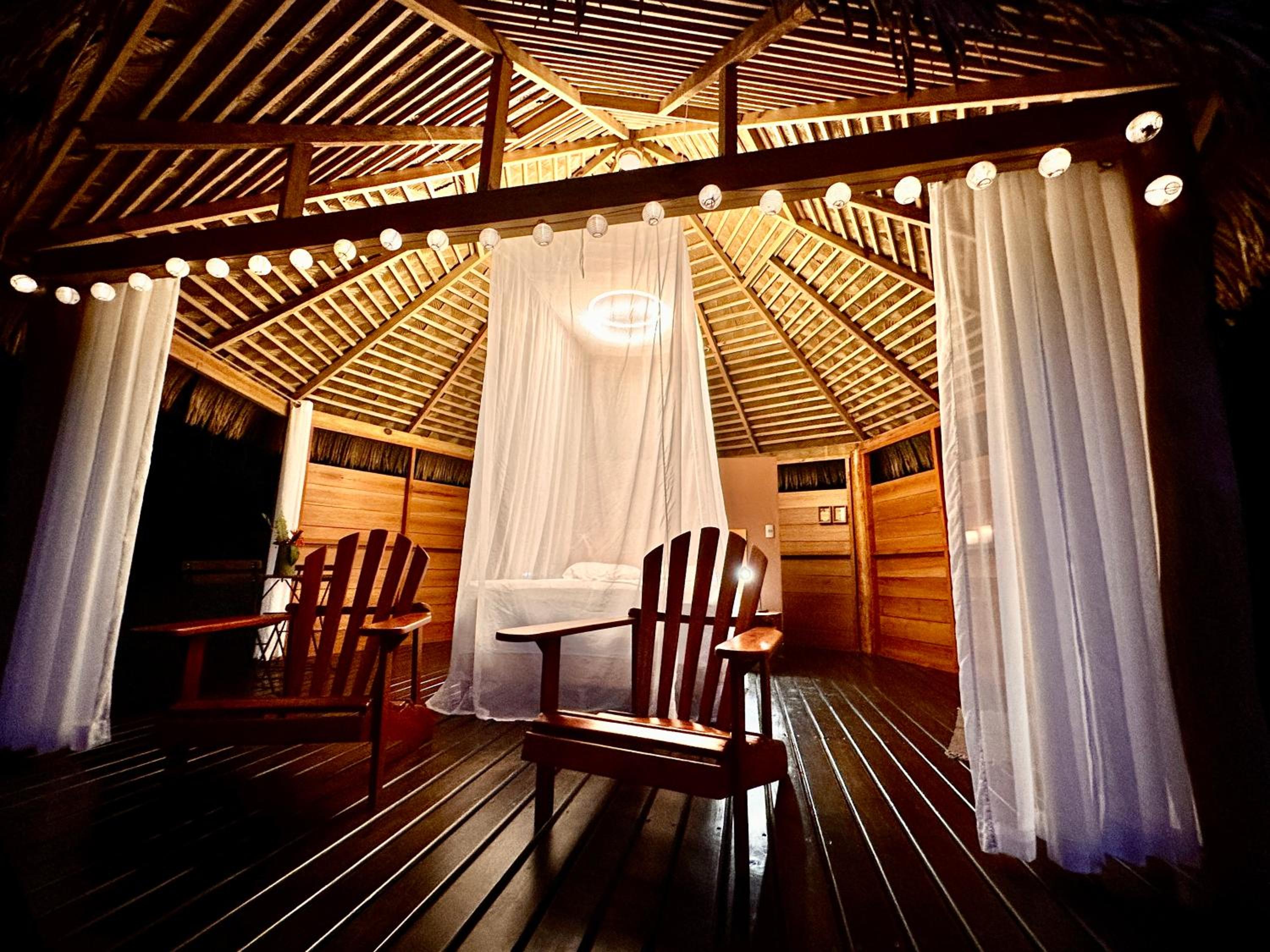 Finca Terra Incognita - Wood cabins in the jungle - Sea view