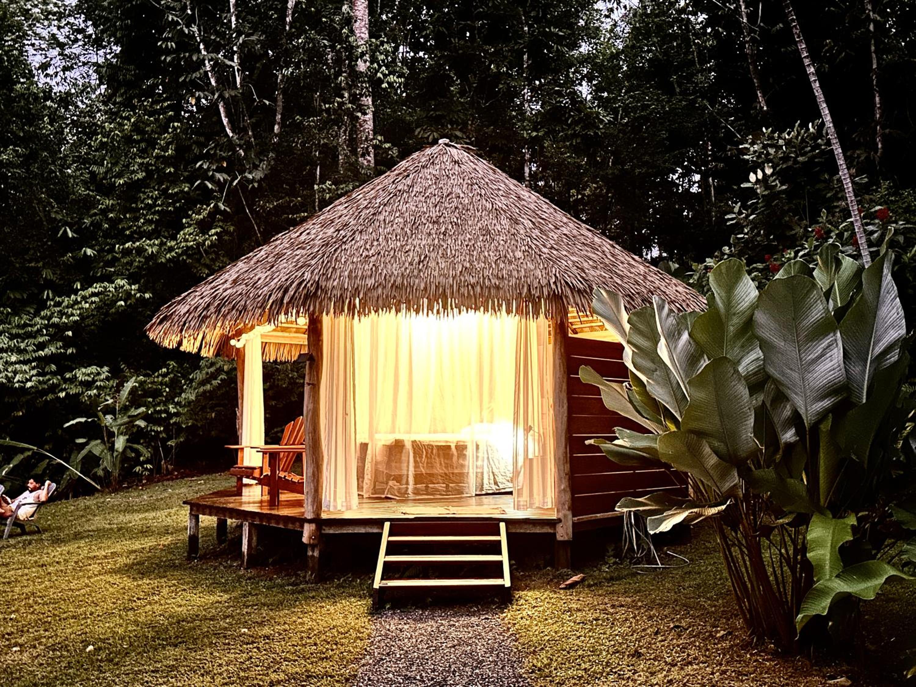 Finca Terra Incognita - Wood cabins in the jungle - Sea view