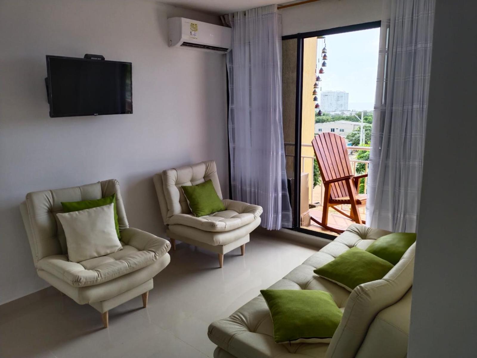 Santa Marta portal De la Sierra Apto 304 Piscina Vista al mar Bello Horizonte