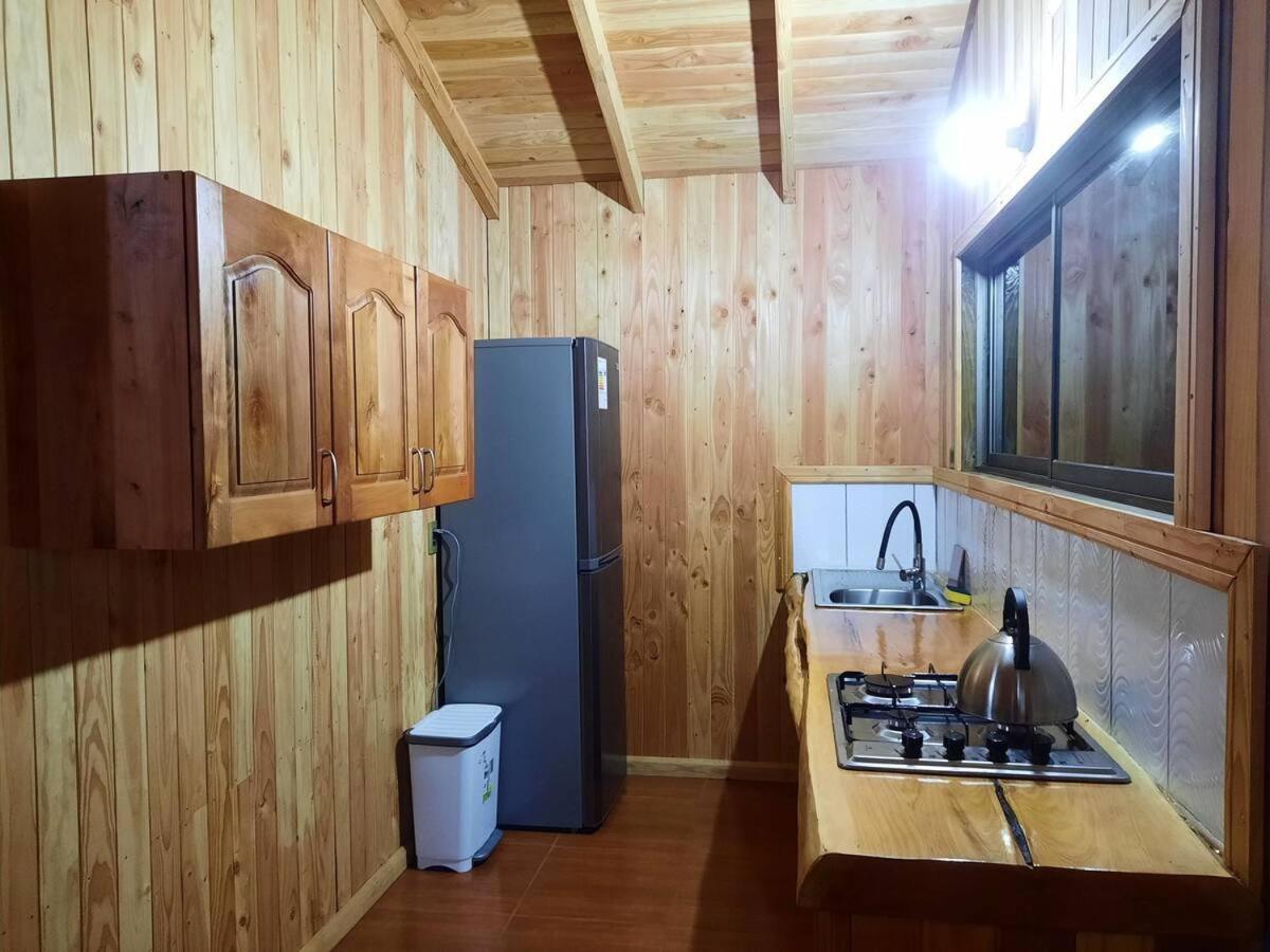 Cabaña con tinaja entre Villarrica y Lican Ray