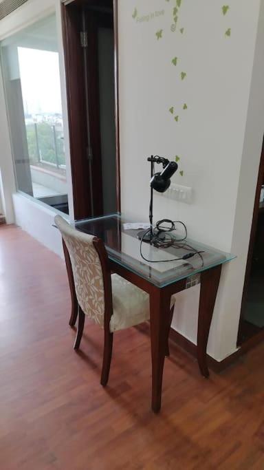 Studio apartment with balcony