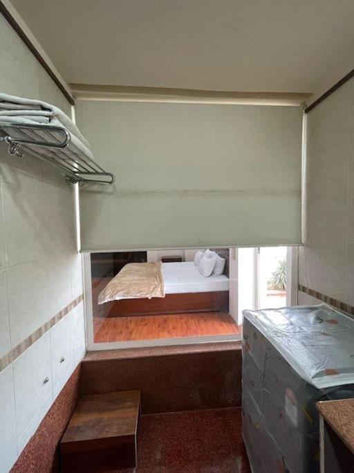 Studio apartment with balcony