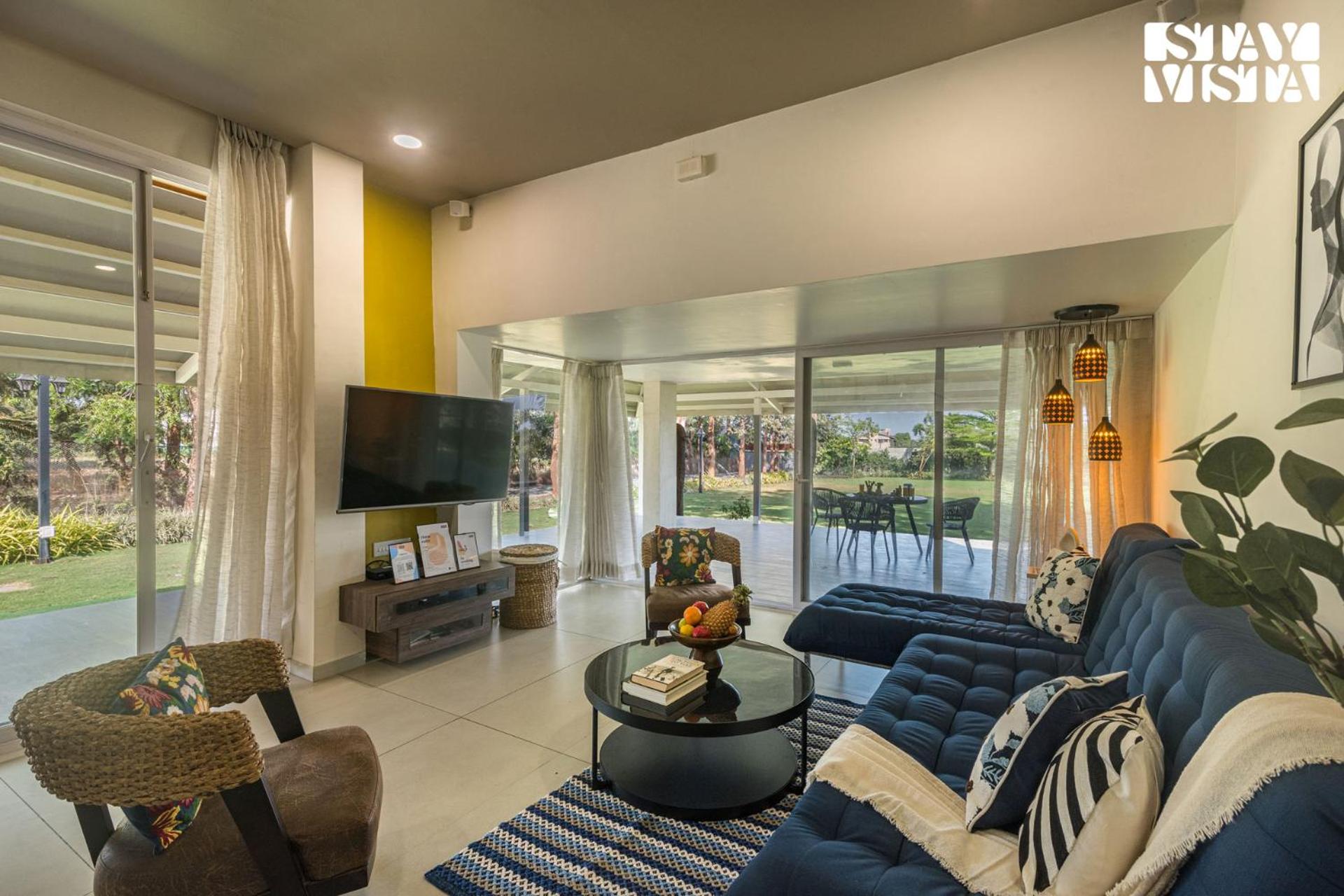 StayVista's Silver Grove - Serene Haven with Expansive Lawn & Terrace view 5