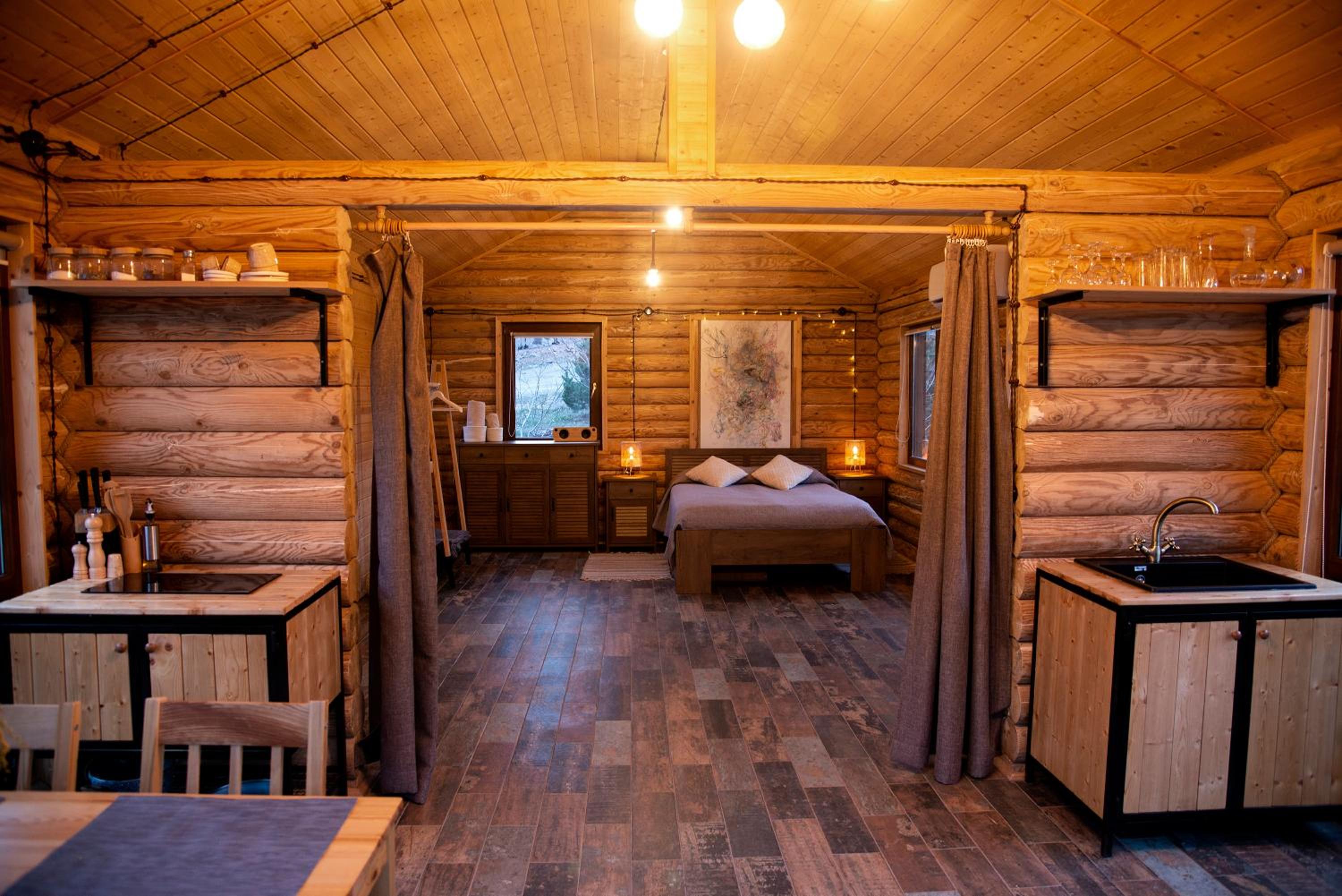 Wooden House in WildLife Refuge