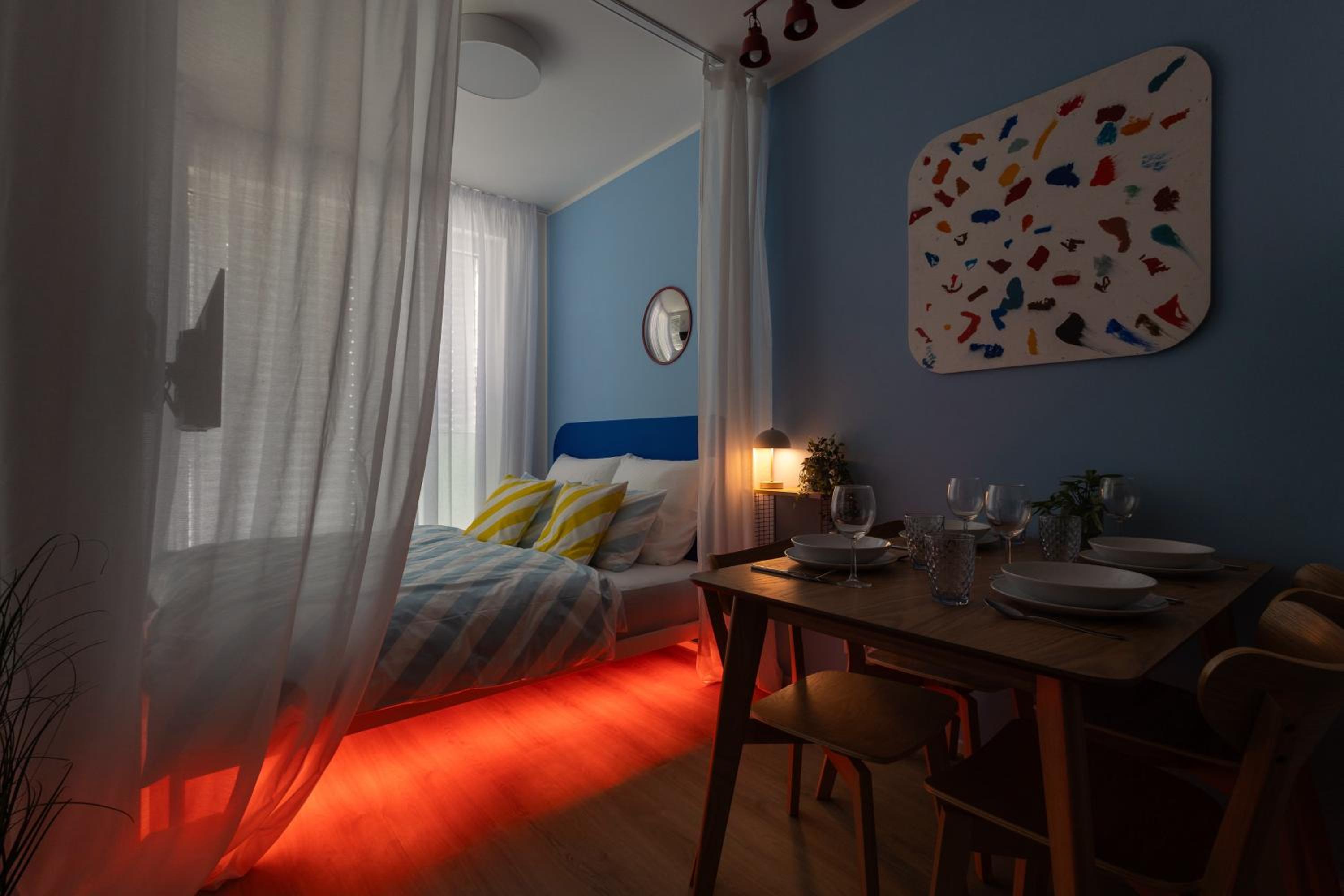 Colorful Apartment - Balcony, Free Parking, by Gravity Prague