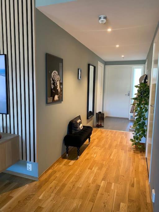 Strøken leilighet inkl parkeringskjeller.