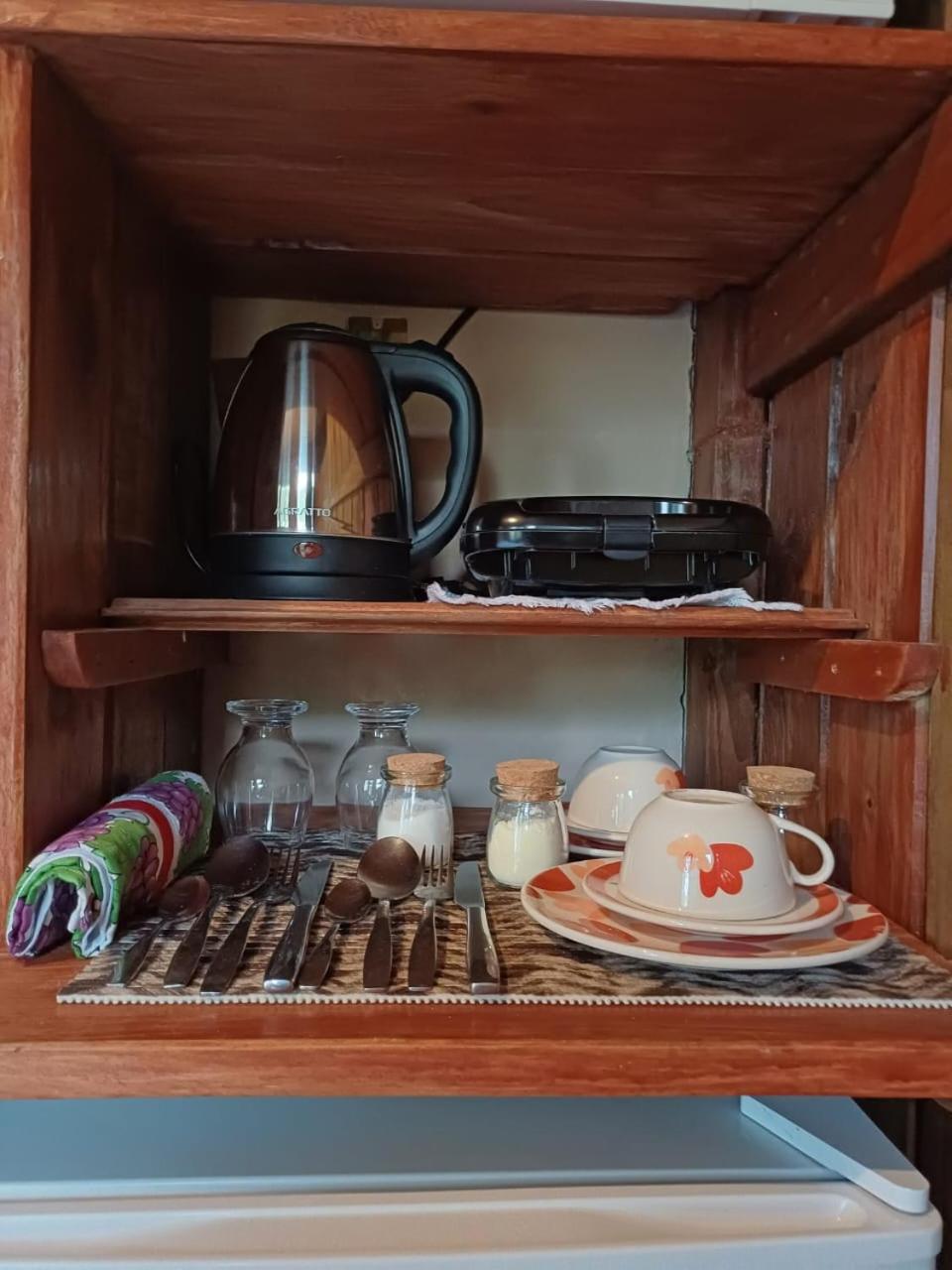 Recanto Cabanas vermelha