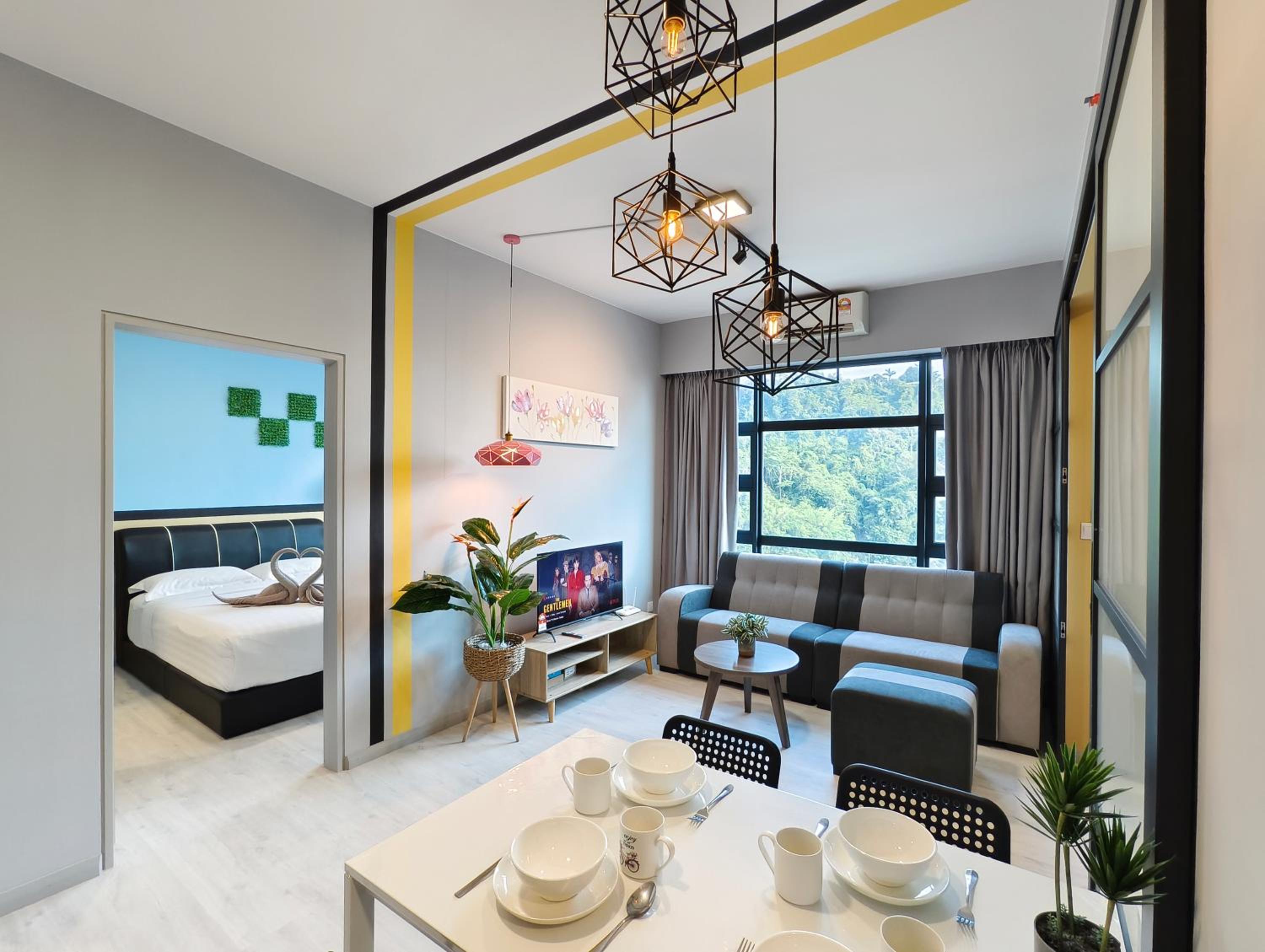 AJ Suites @ Jesselton Quay KK view 4