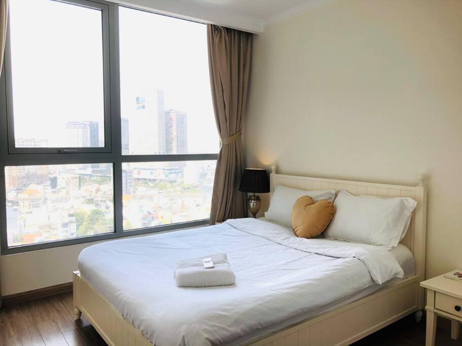 Căn hộ dịch vụ Vinhomes - đầy đủ tiện nghi - tầm nhìn ra thành phố - Landmark plus